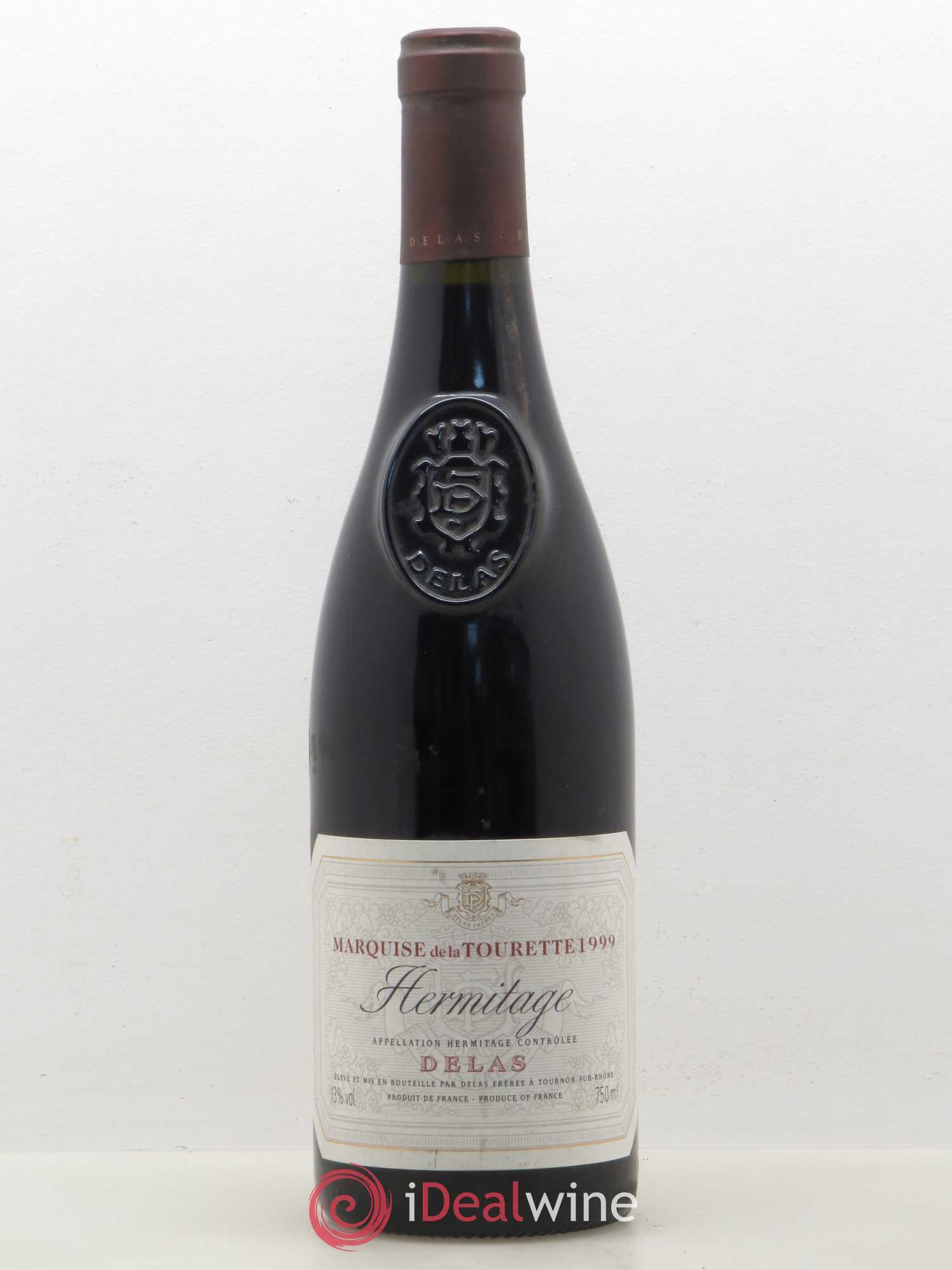 Hermitage Marquise de la Tourette Delas Frères 1999 - Lot de 1 bouteille - 0