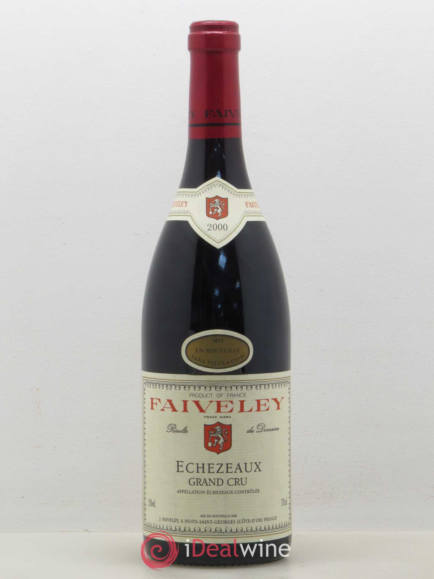 Echezeaux Grand Cru Faiveley 2000 - Lot de 1 bouteille - 0
