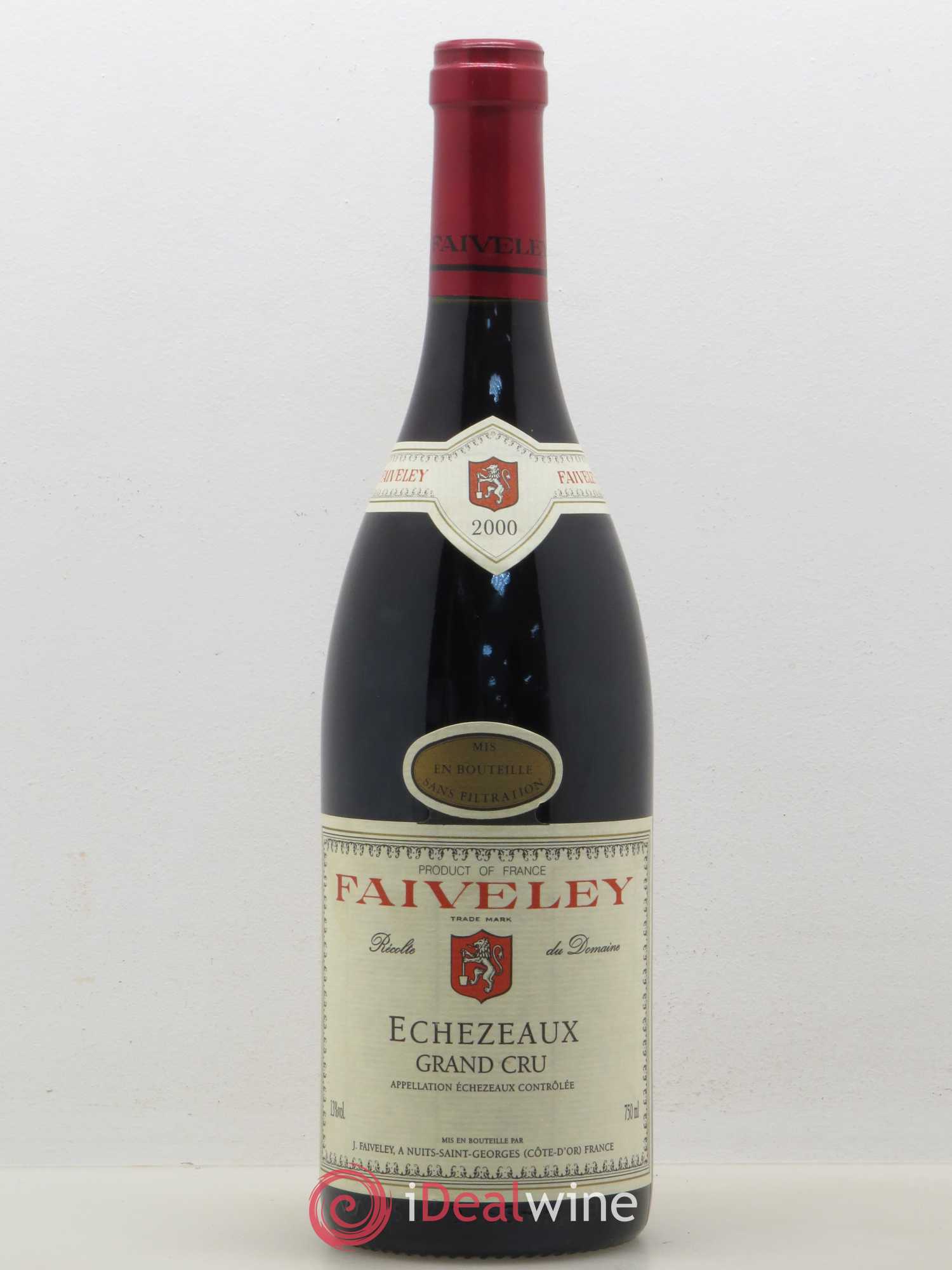 Echezeaux Grand Cru Faiveley 2000 - Lot de 1 bouteille - 0