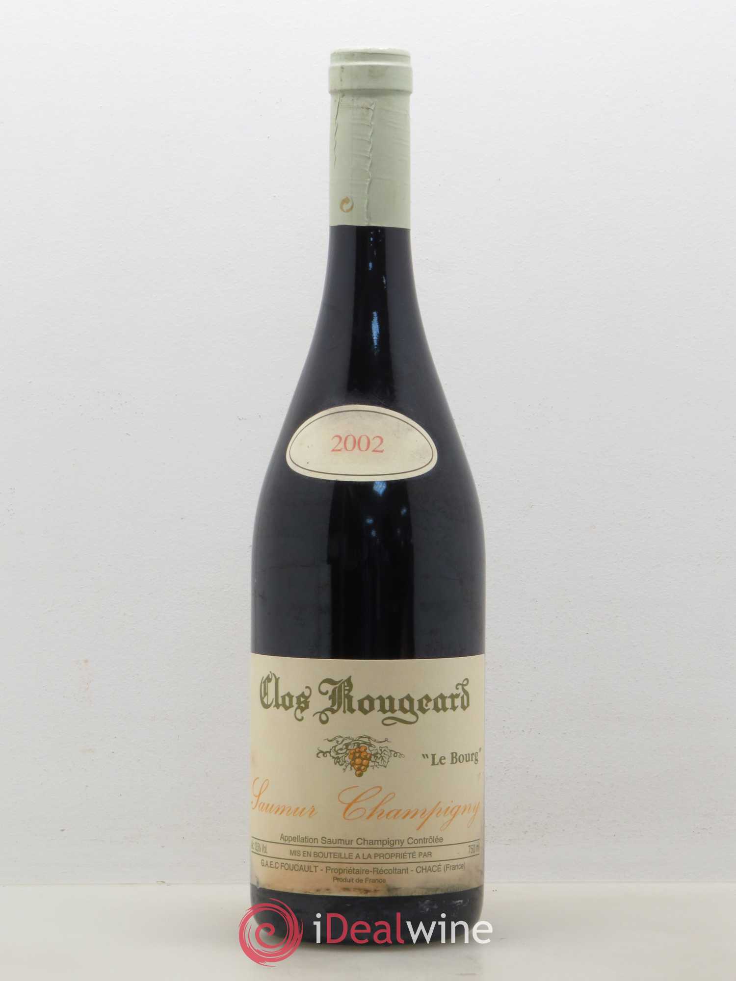 Saumur-Champigny Le Bourg Clos Rougeard 2002 - Lot de 1 bouteille - 0