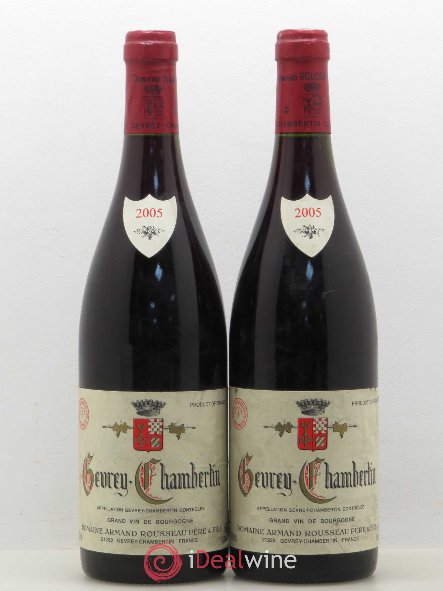 Gevrey-Chambertin Armand Rousseau (Domaine) 2005 - Lot de 2 bouteilles - 0
