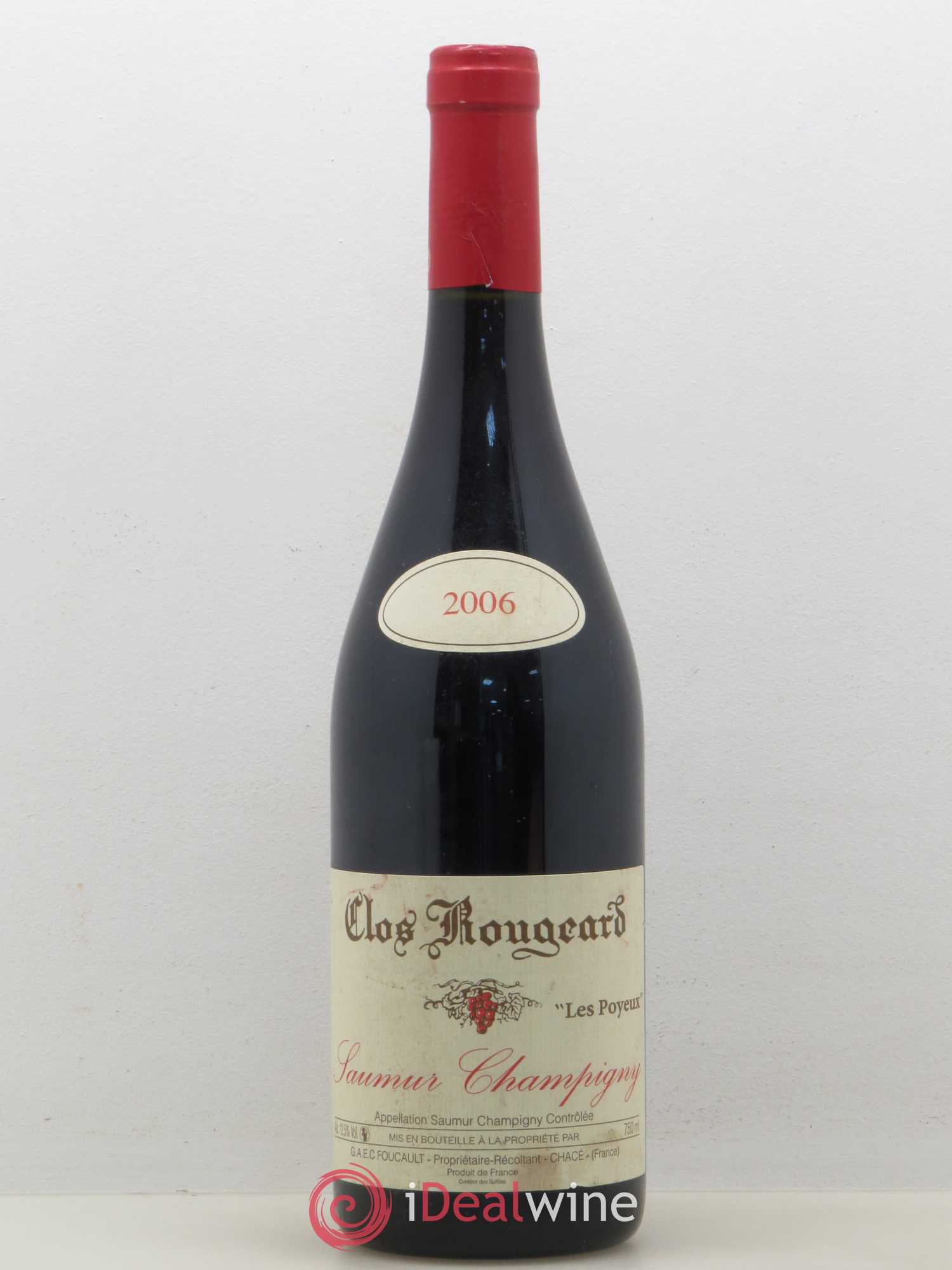 Saumur-Champigny Les Poyeux Clos Rougeard 2006 - Lot de 1 bouteille - 0