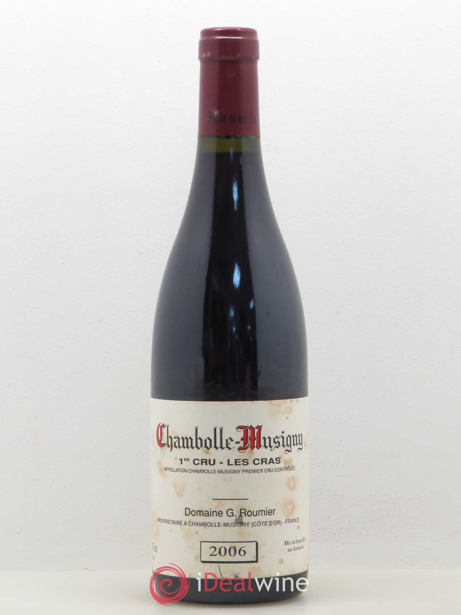 Chambolle-Musigny 1er Cru Les Cras Georges Roumier (Domaine) 2006 - Lot de 1 bouteille - 0