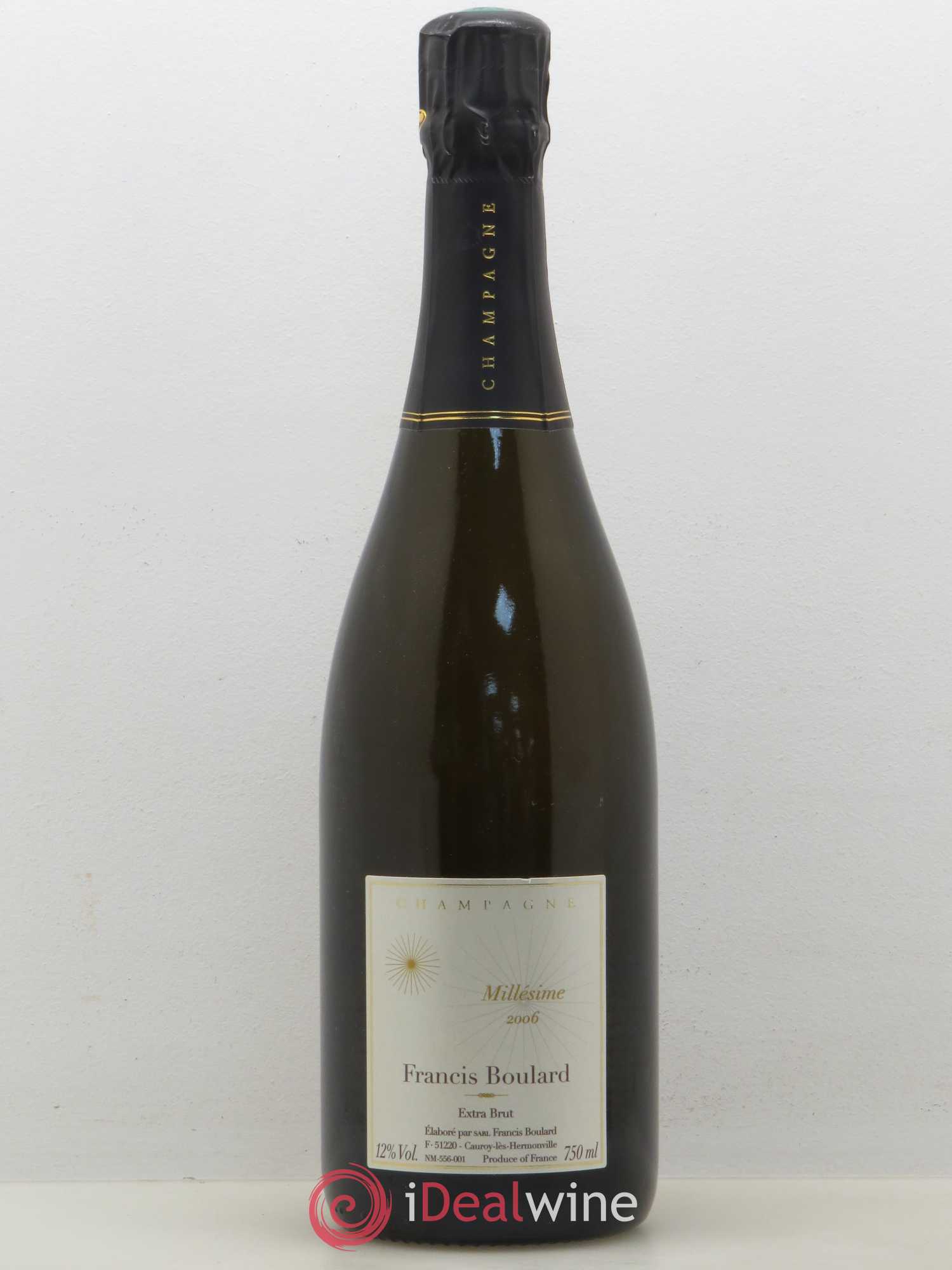 Champagne Extra Brut Francis Boulard 2006 - Posten von 1 Flasche - 0