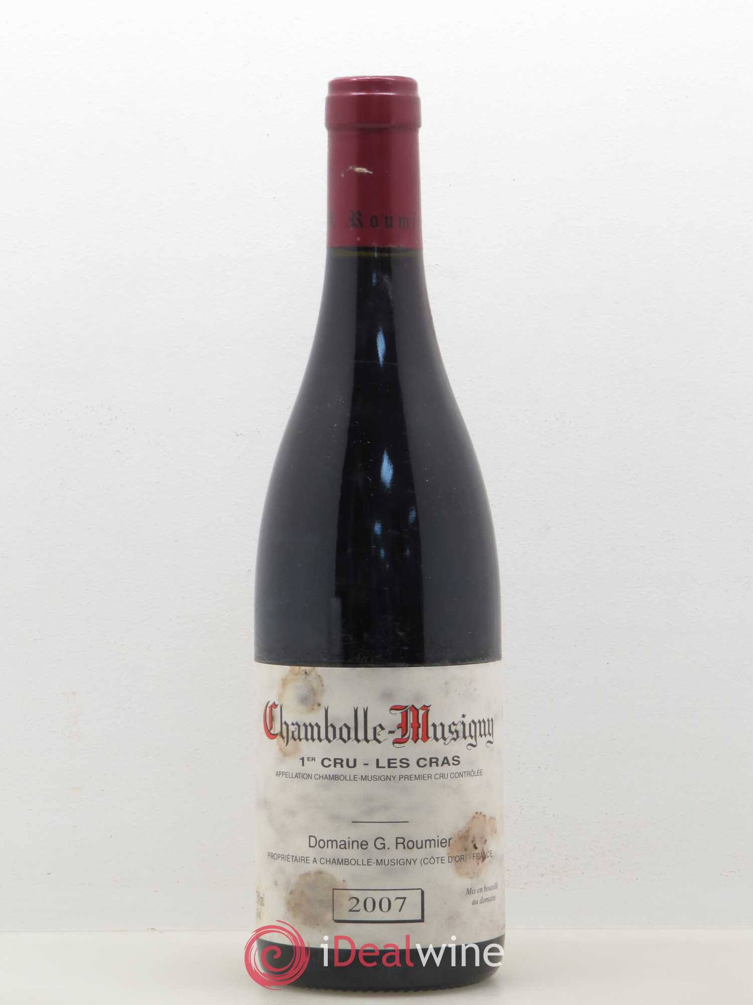 Chambolle-Musigny 1er Cru Les Cras Georges Roumier (Domaine) 2007 - Lot de 1 bouteille - 0