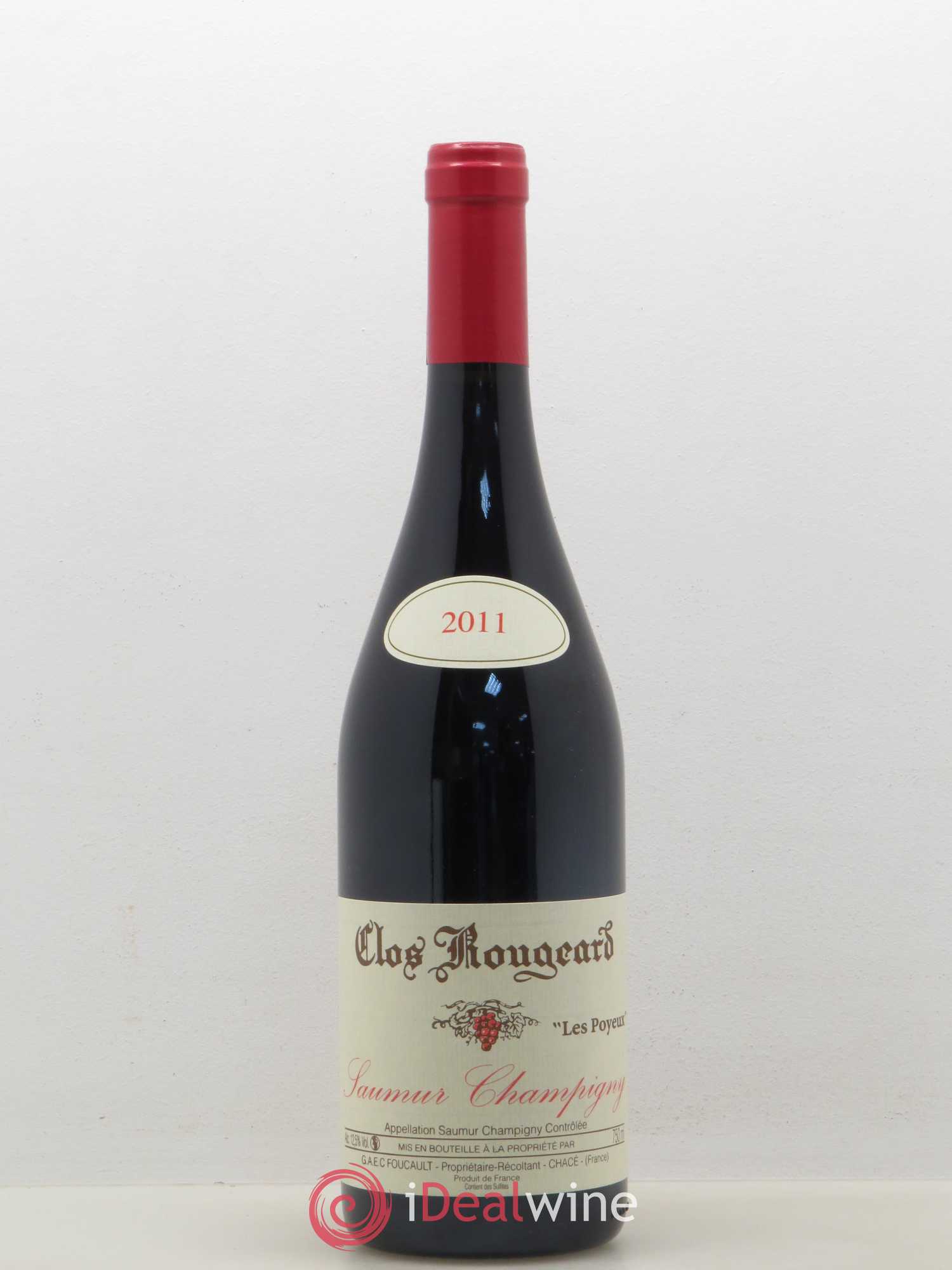 Saumur-Champigny Les Poyeux Clos Rougeard 2011 - Lot de 1 bouteille - 0