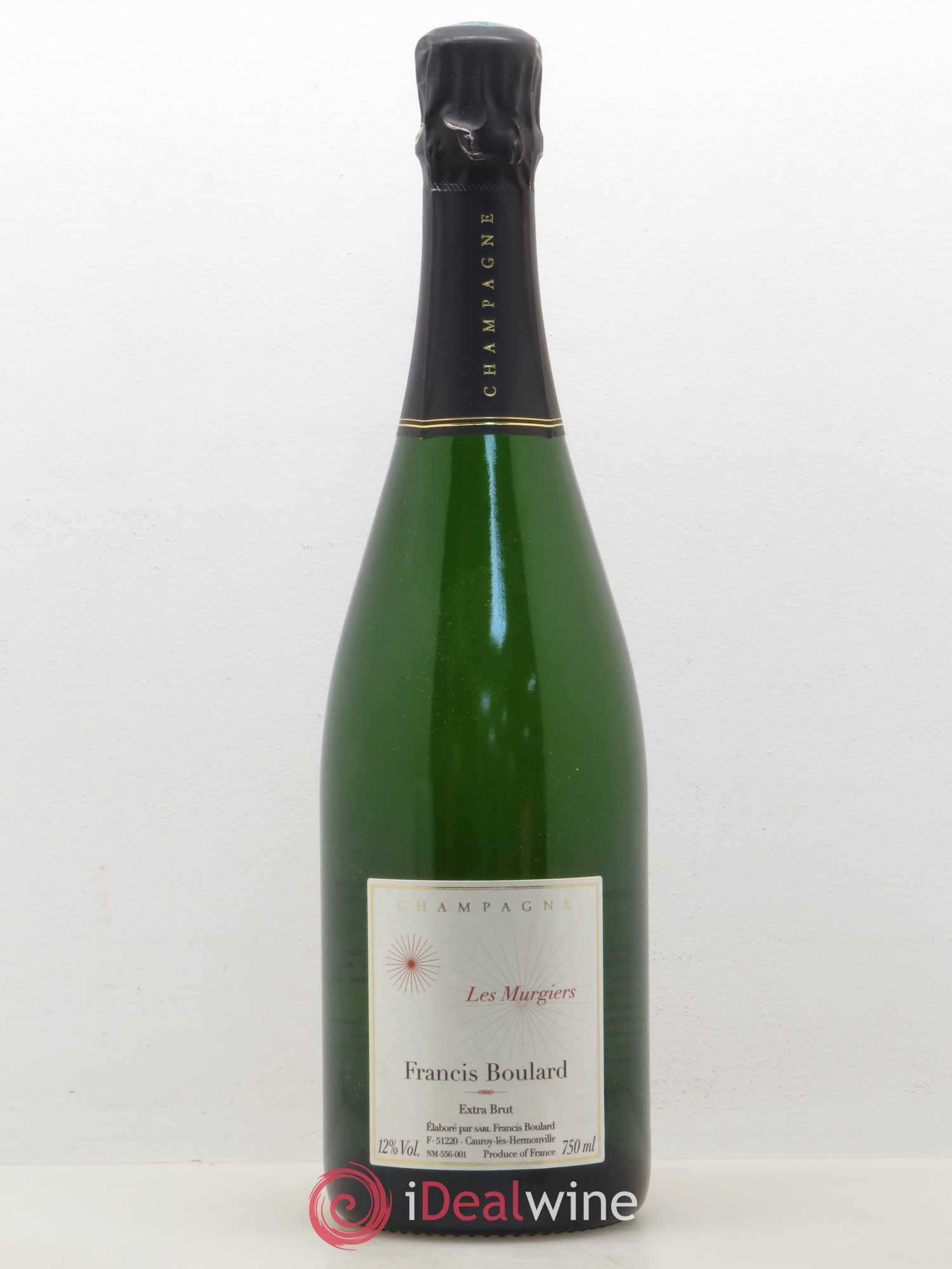 Les Murgiers Blanc de Noirs Extra-Brut Francis Boulard - Lot de 1 bouteille - 0