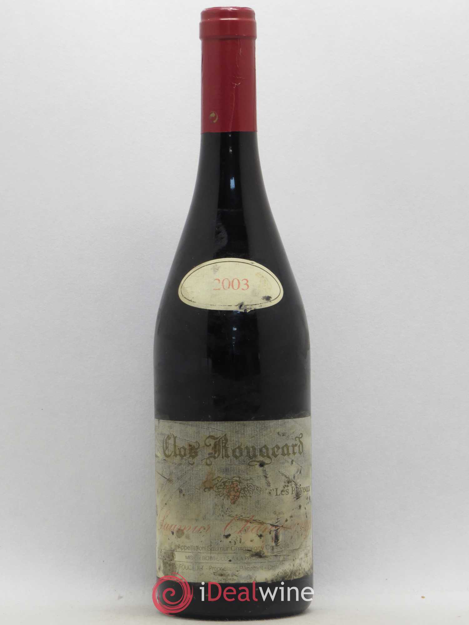 Saumur-Champigny Les Poyeux Clos Rougeard 2003 - Lot de 1 bouteille - 0