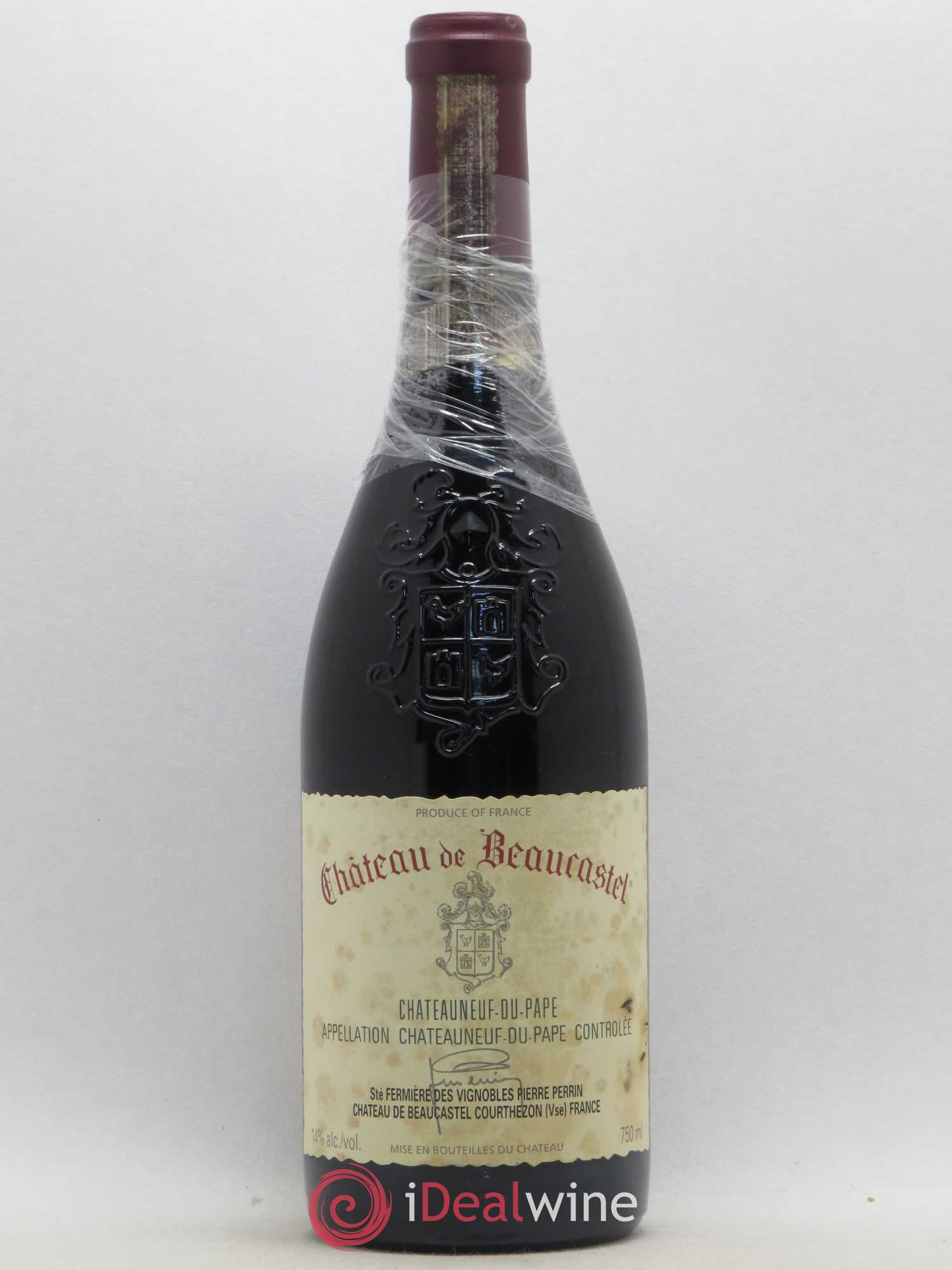 Châteauneuf-du-Pape Château de Beaucastel Famille Perrin 2004 - Lot de 1 bouteille - 0
