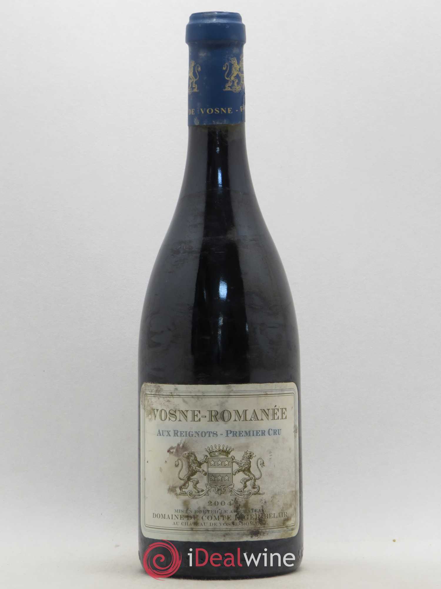 Vosne-Romanée 1er Cru Aux Reignots Ch. de Vosne-Romanée Comte Liger-Belair (Domaine du) 2004 - Lot de 1 bouteille - 0