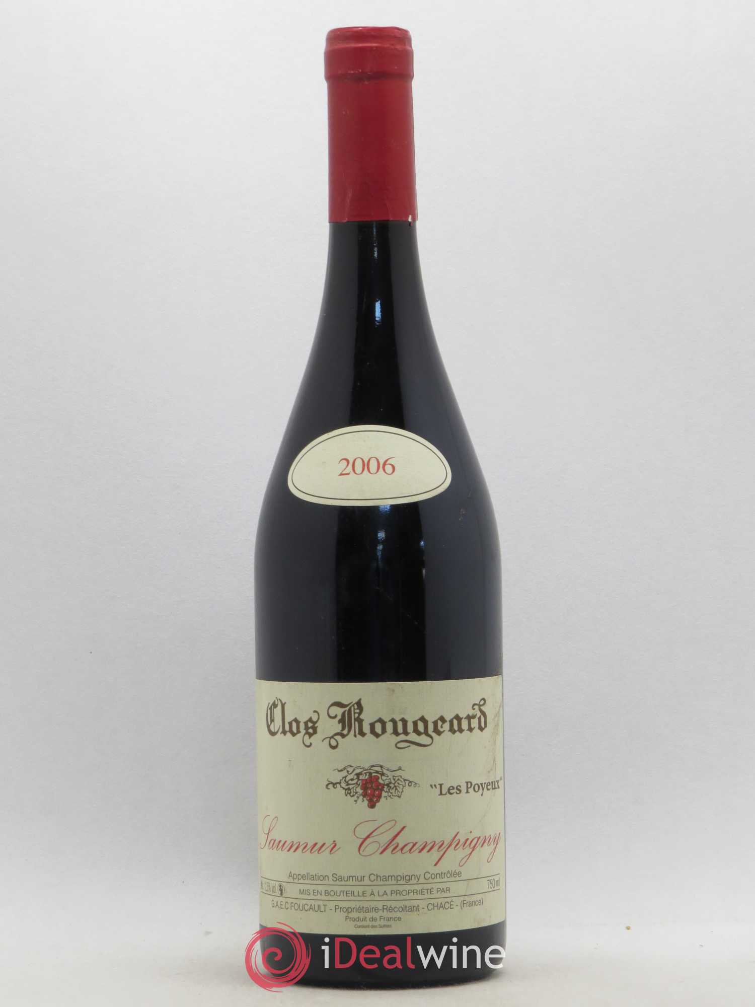 Saumur-Champigny Les Poyeux Clos Rougeard 2006 - Lot de 1 bouteille - 0