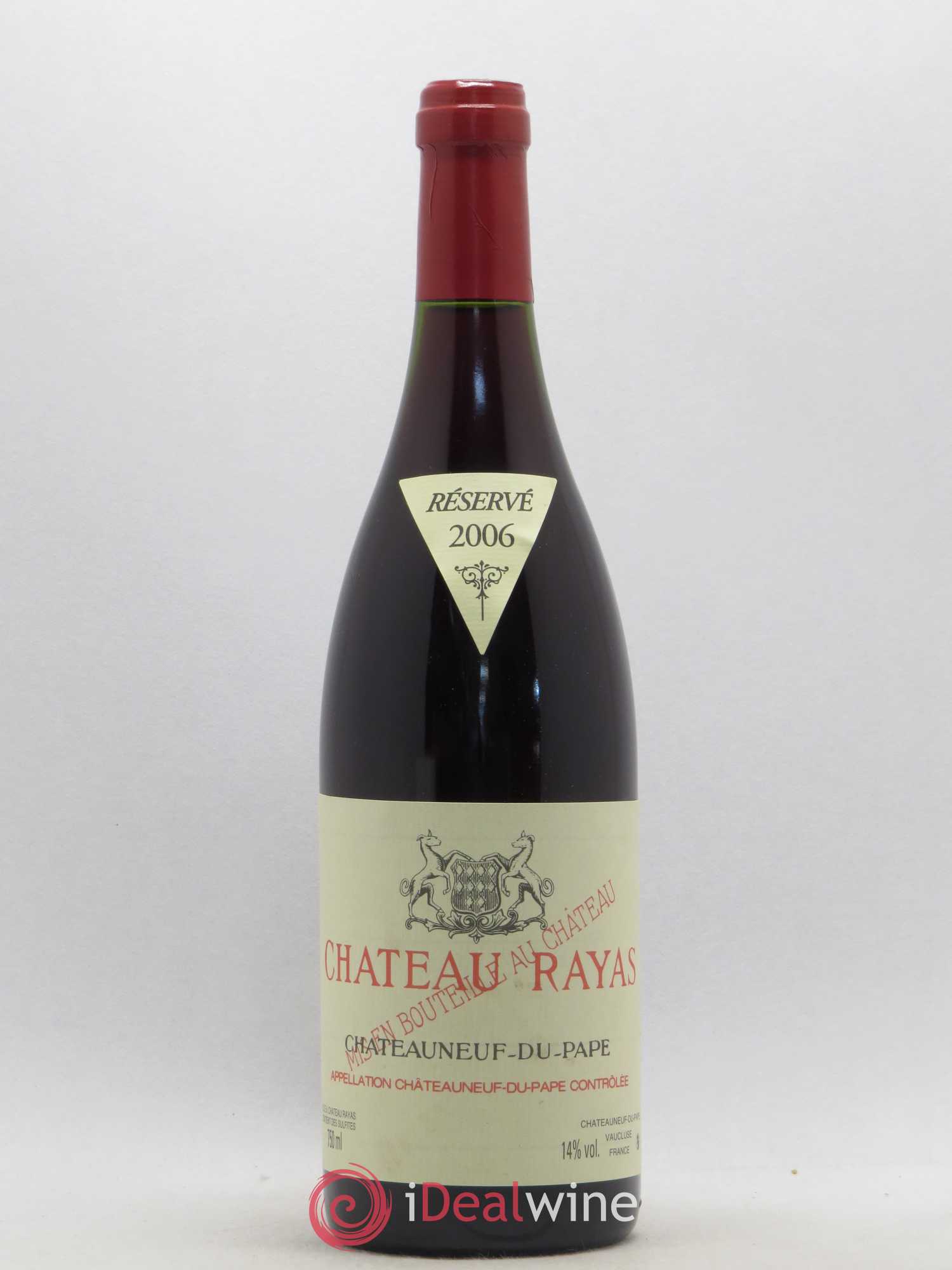 Châteauneuf-du-Pape Château Rayas Emmanuel Reynaud 2006 - Lot de 1 bouteille - 0