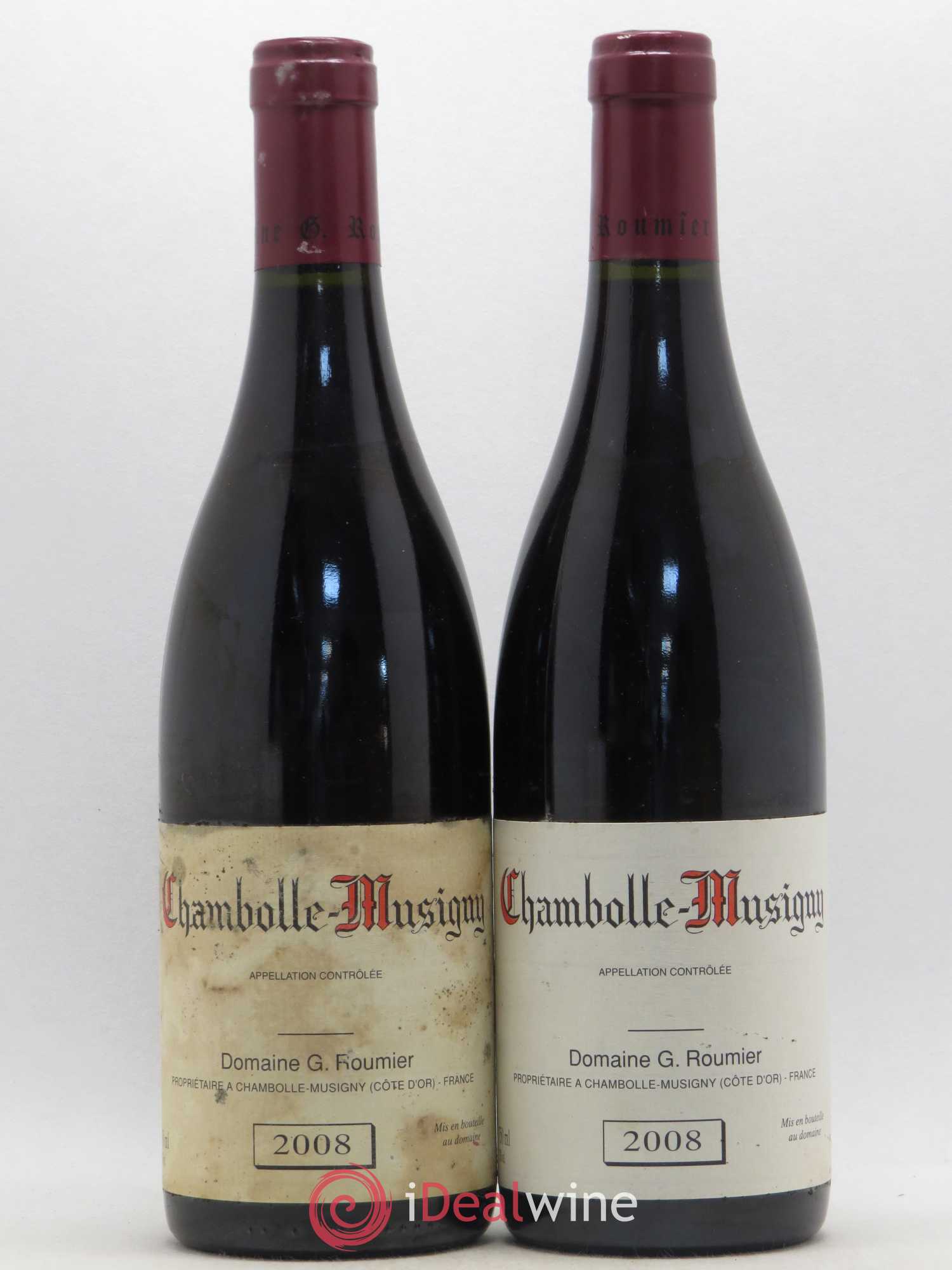 Chambolle-Musigny Georges Roumier (Domaine) 2008 - Lot de 2 bouteilles - 0