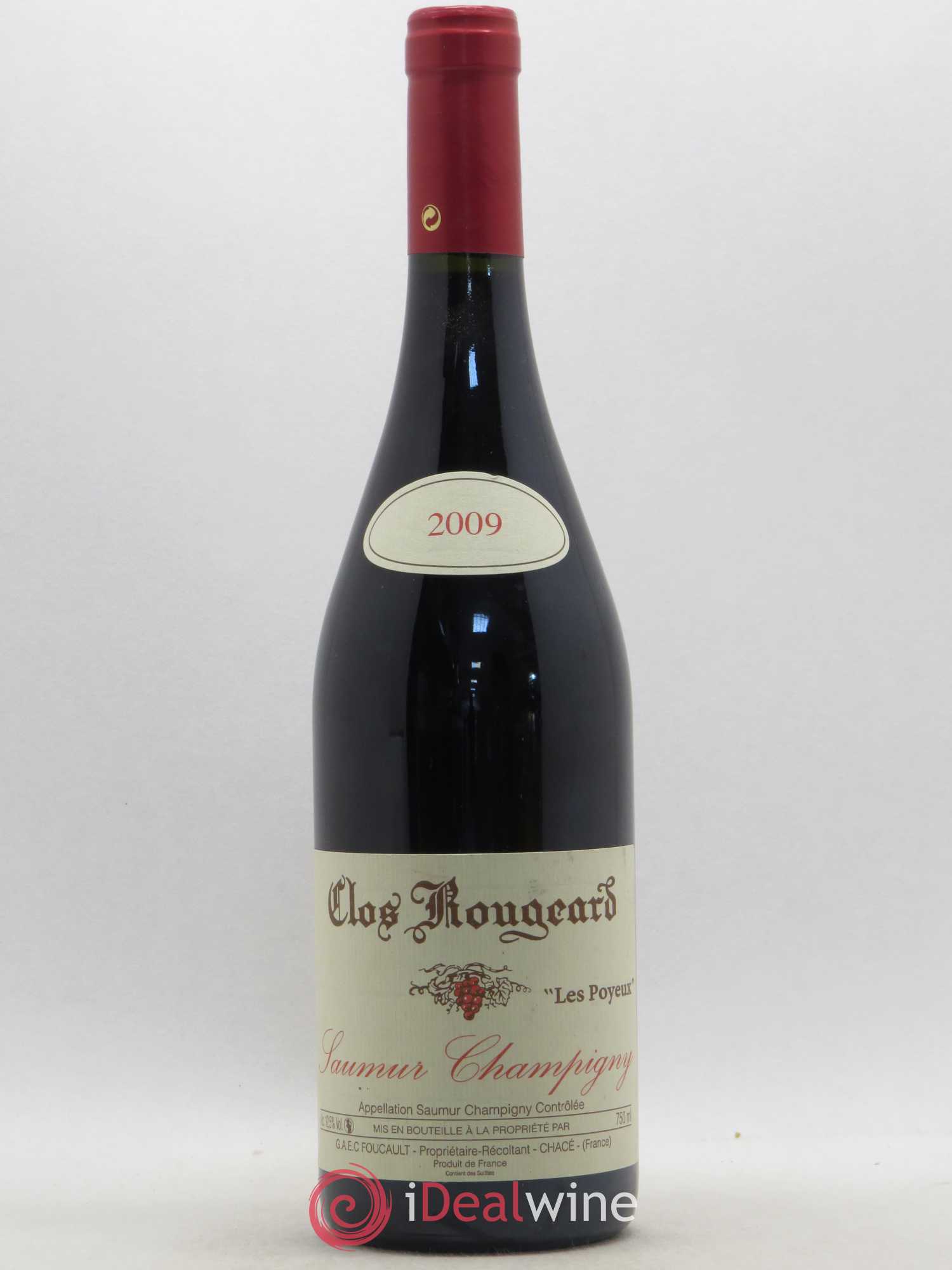 Saumur-Champigny Les Poyeux Clos Rougeard 2009 - Lot de 1 bouteille - 0