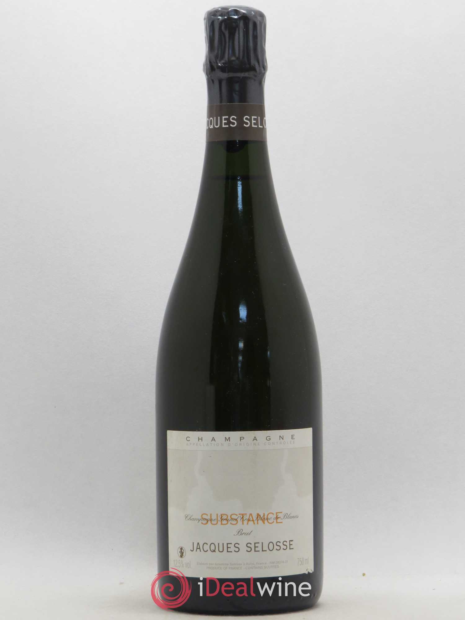 Substance Jacques Selosse Grand Cru Blanc de Blancs - Posten von 1 Flasche - 0