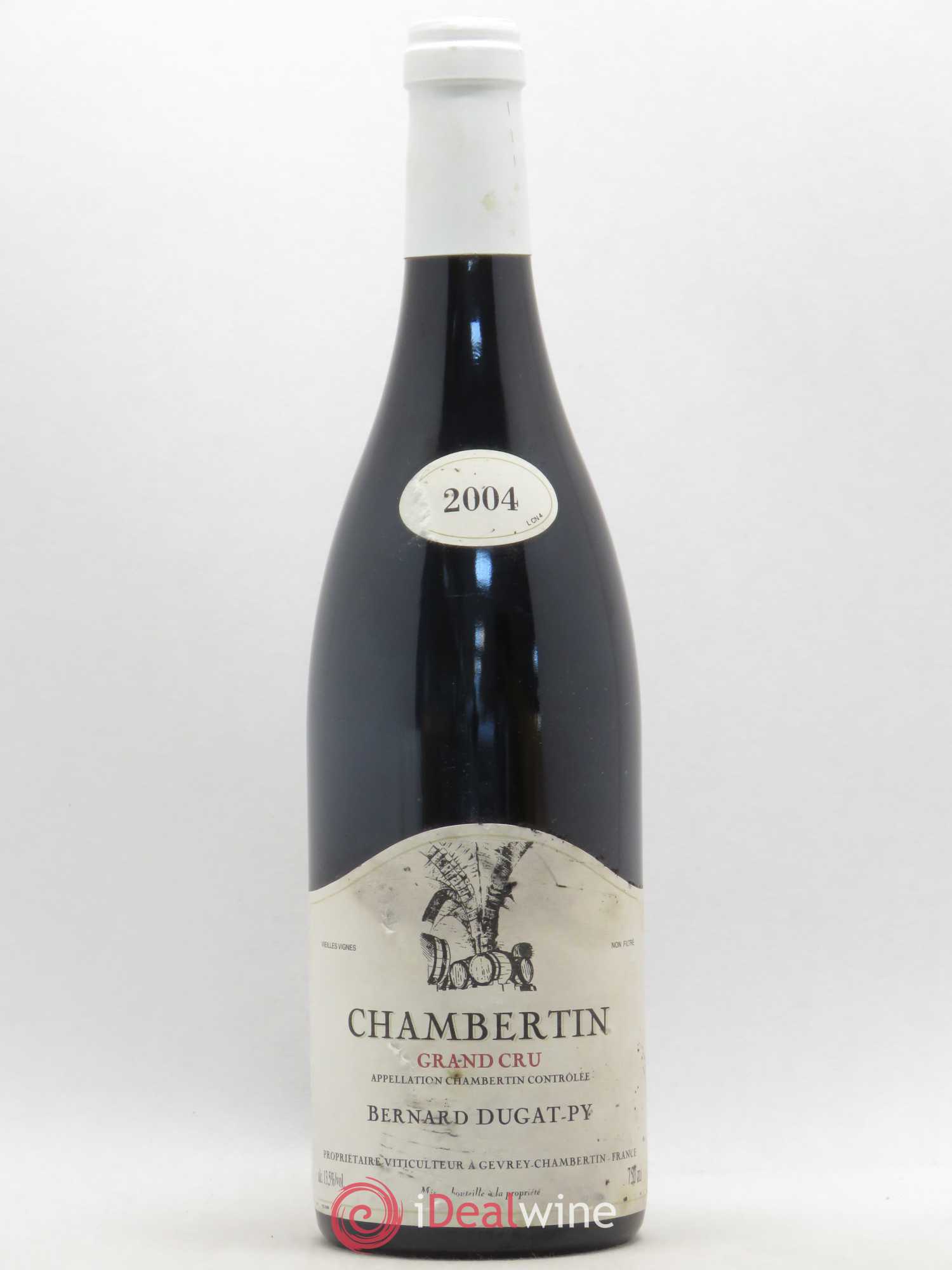 Chambertin Grand Cru Vieilles Vignes Dugat-Py 2004 - Posten von 1 Flasche - 0