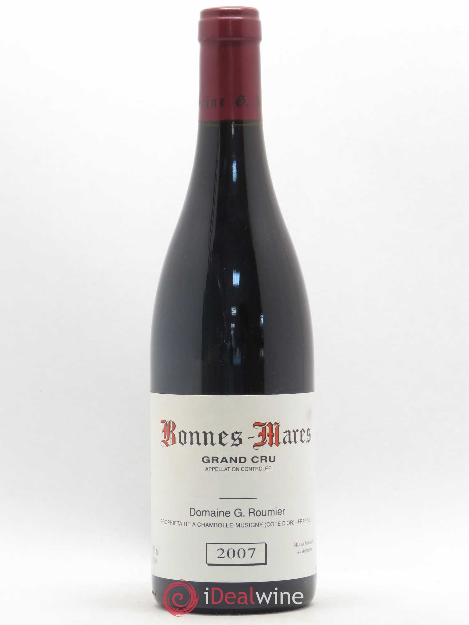 Bonnes-Mares Grand Cru Georges Roumier (Domaine) 2007 - Lot de 1 bouteille - 0