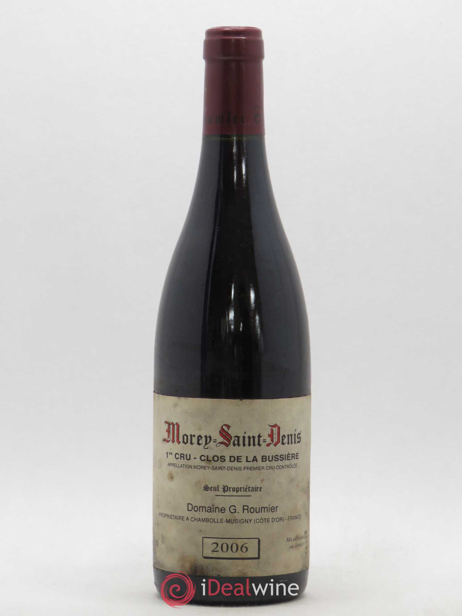 Morey-Saint-Denis 1er Cru Clos de la Bussière Georges Roumier (Domaine) 2006 - Lot de 1 bouteille - 0