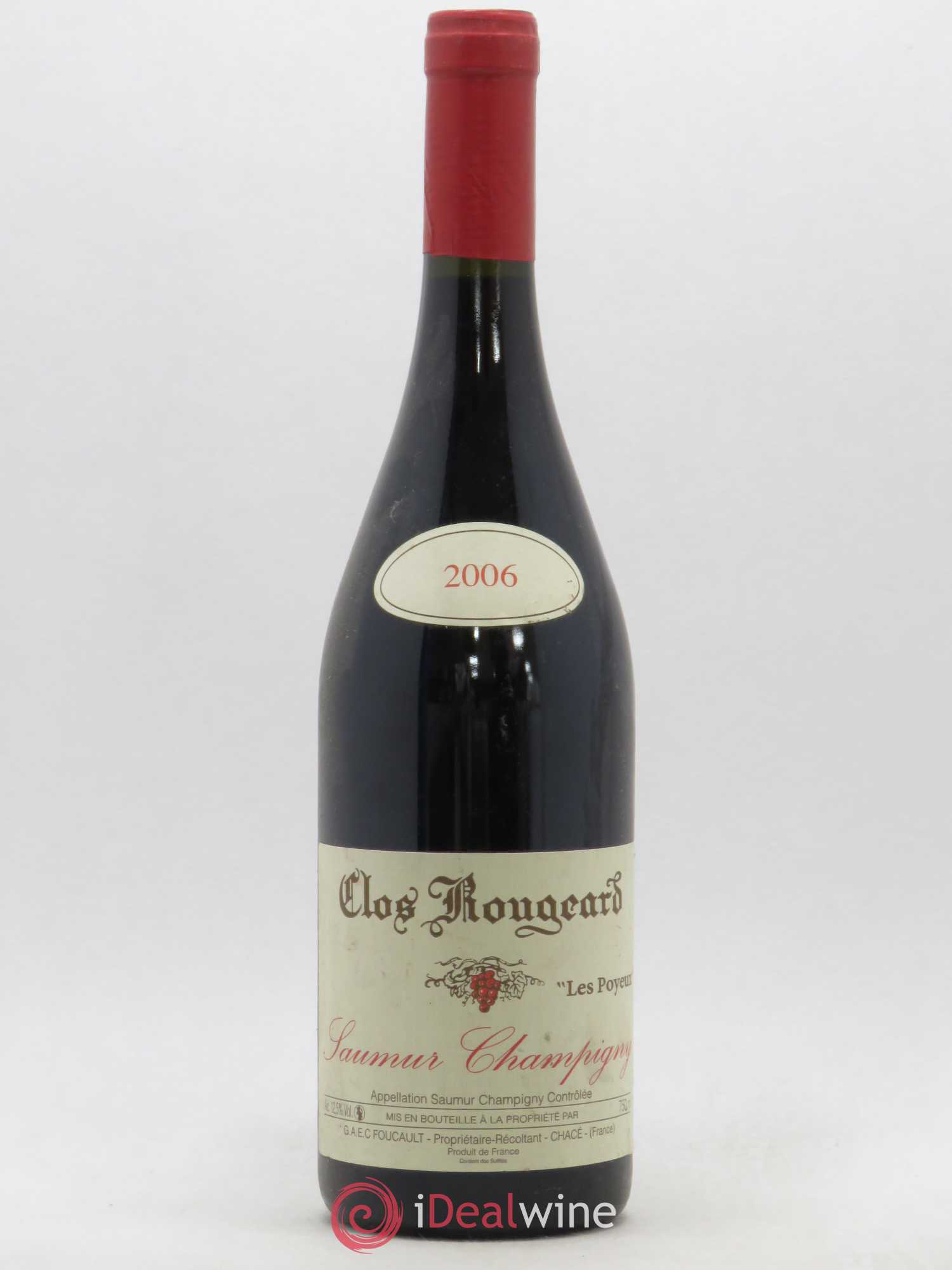 Saumur-Champigny Les Poyeux Clos Rougeard 2006 - Lot de 1 bouteille - 0