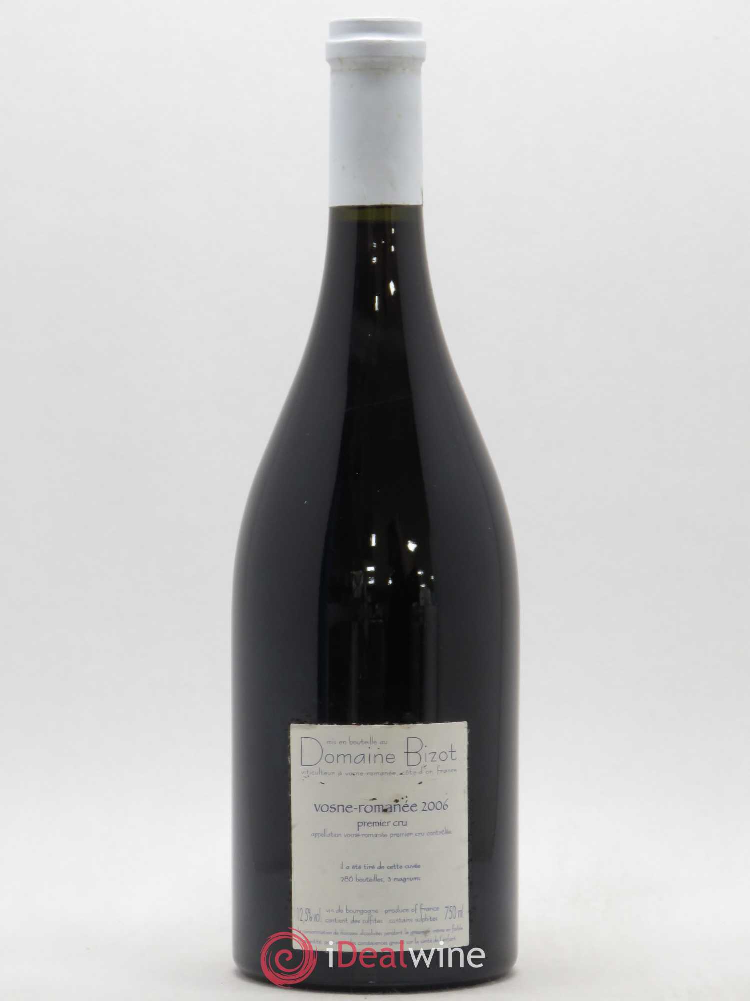 Vosne-Romanée 1er Cru Bizot (Domaine) 2006 - Lot de 1 bouteille - 1