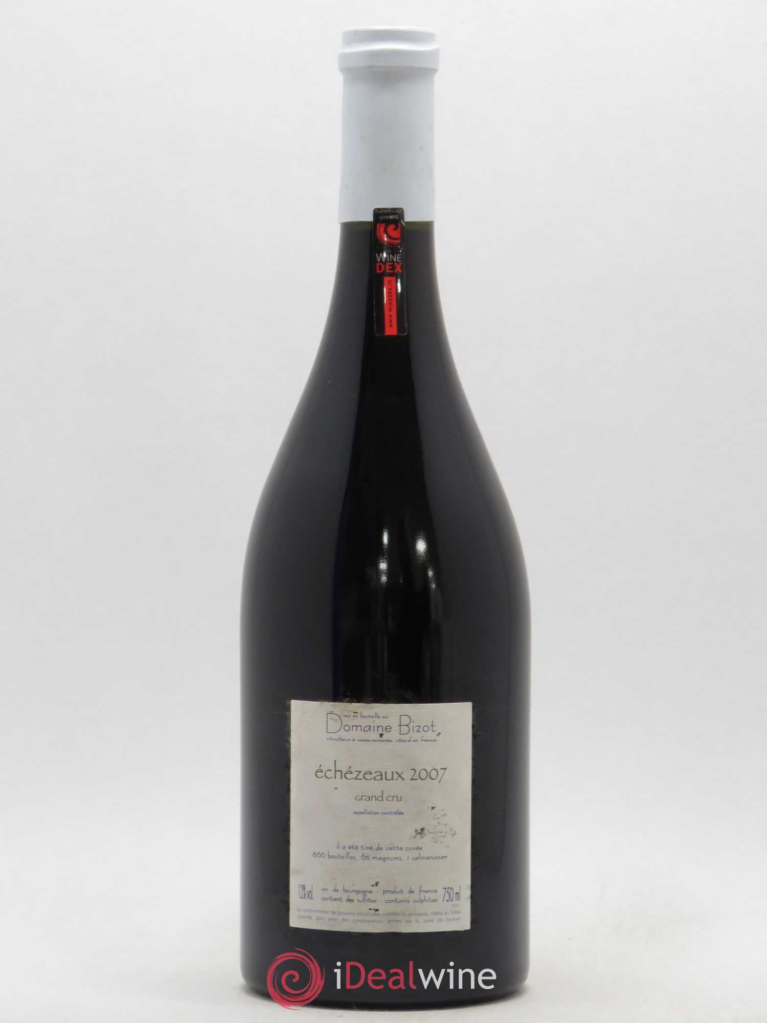 Echezeaux Grand Cru Bizot (Domaine) 2007 - Lot de 1 bouteille - 1