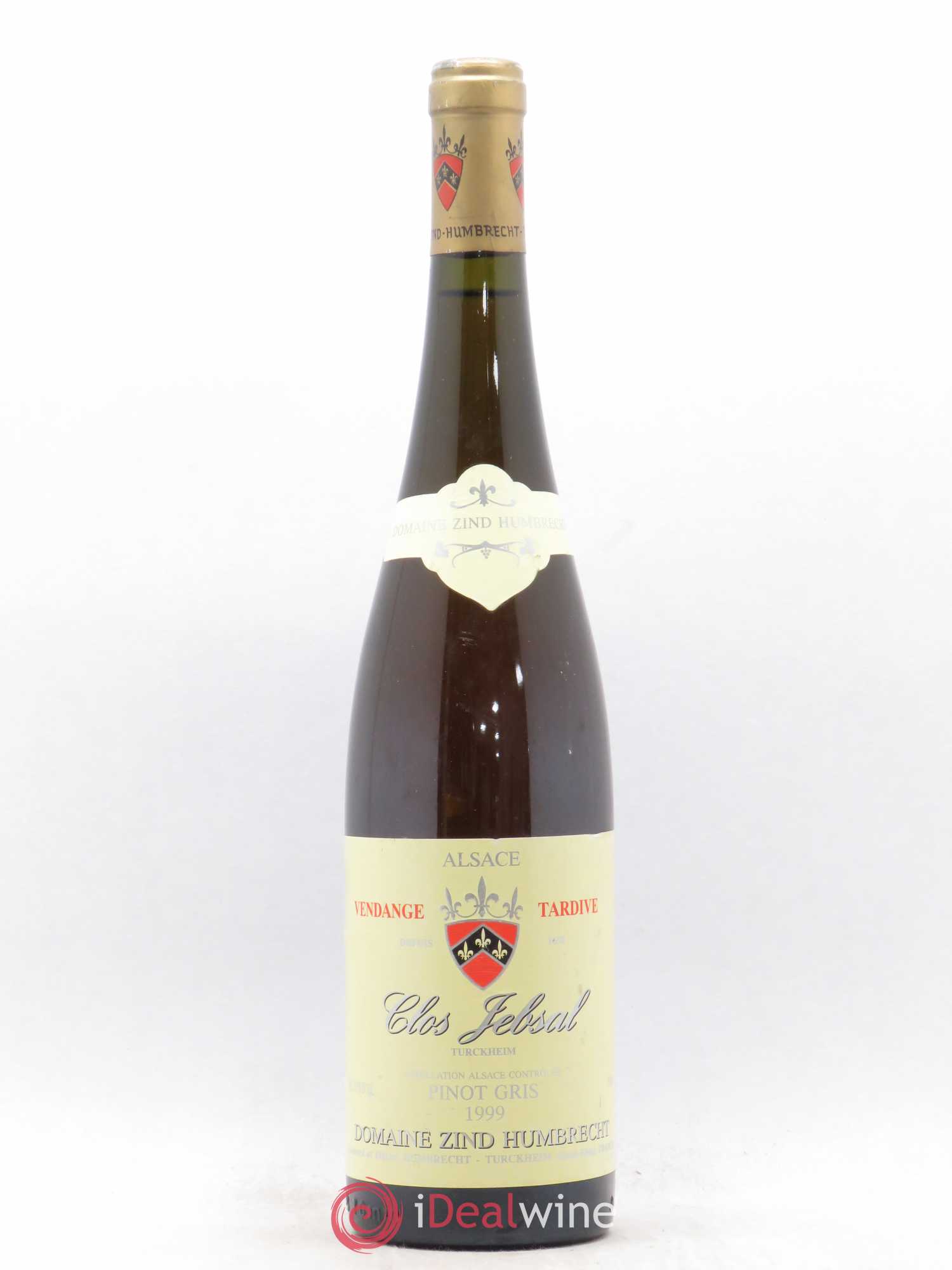 Alsace Pinot Gris Clos Jebsal Vendanges Tardives Zind-Humbrecht (Domaine) 1999 - Lotto di 1 bottiglia - 0