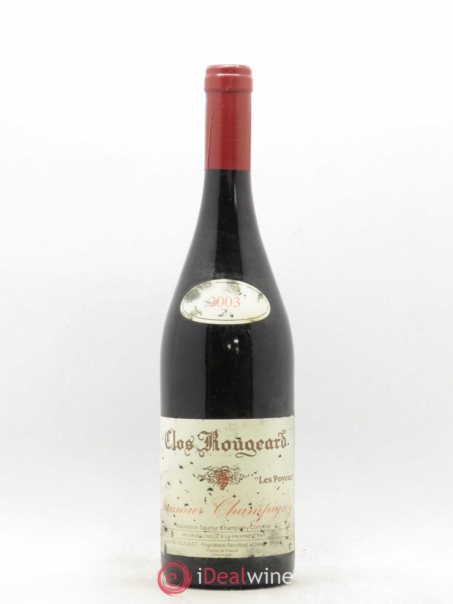Saumur-Champigny Les Poyeux Clos Rougeard 2003 - Lot de 1 bouteille - 0