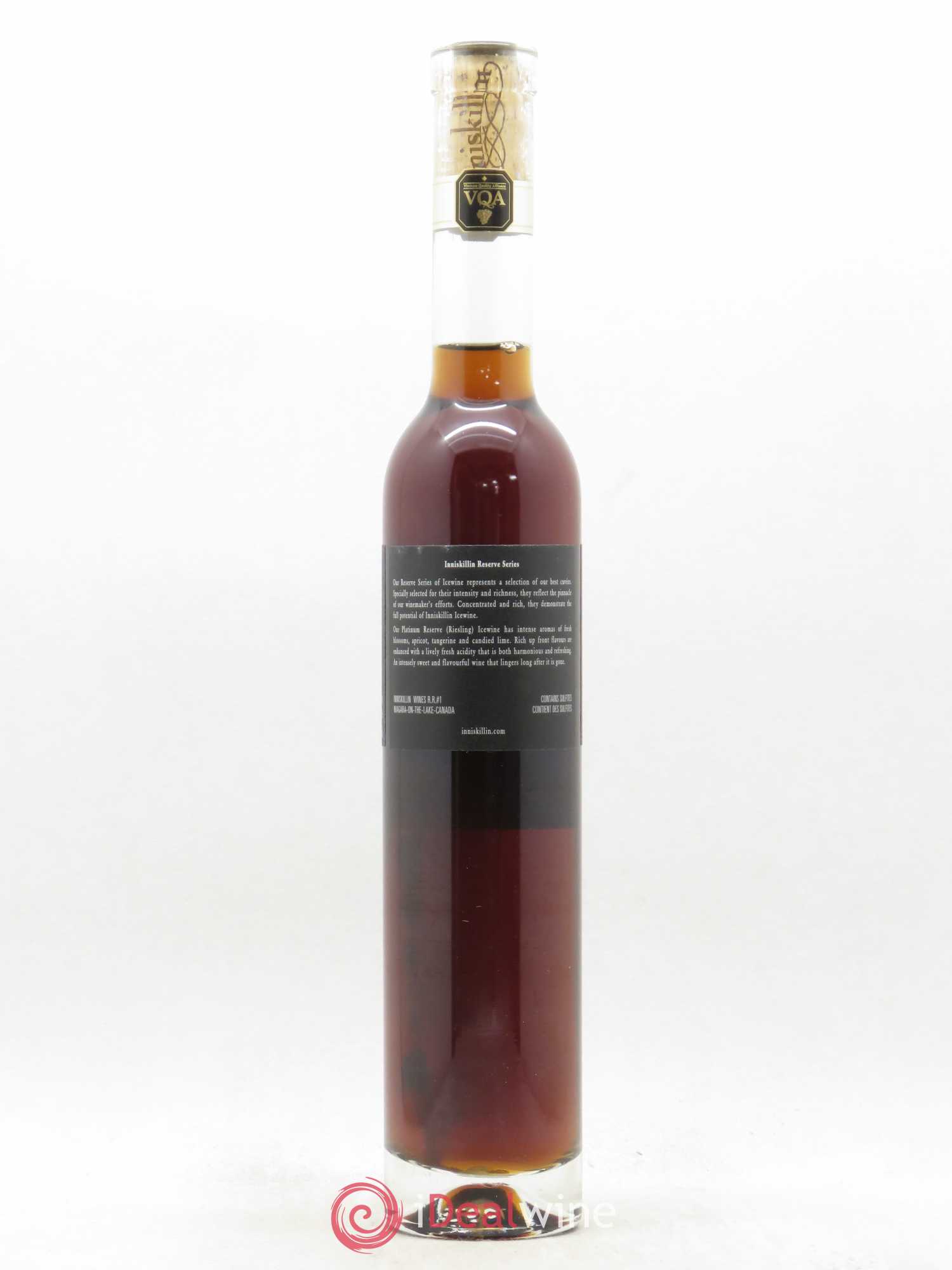 Canada Ice Wine Inniskillin Platinium Reserve 2004 - Posten von 1 Demi-Flasche - 1
