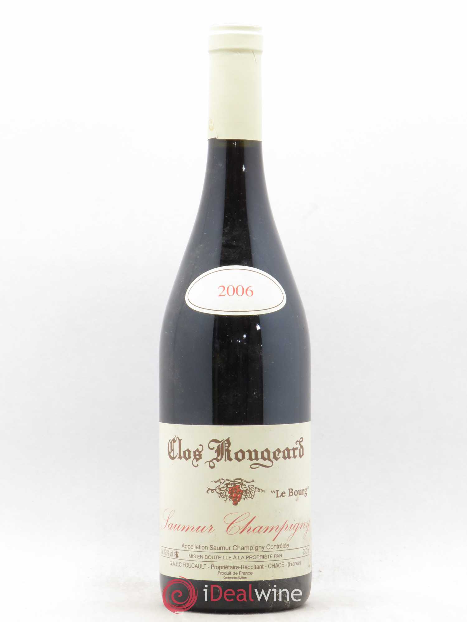 Saumur-Champigny Le Bourg Clos Rougeard 2006 - Lot de 1 bouteille - 0