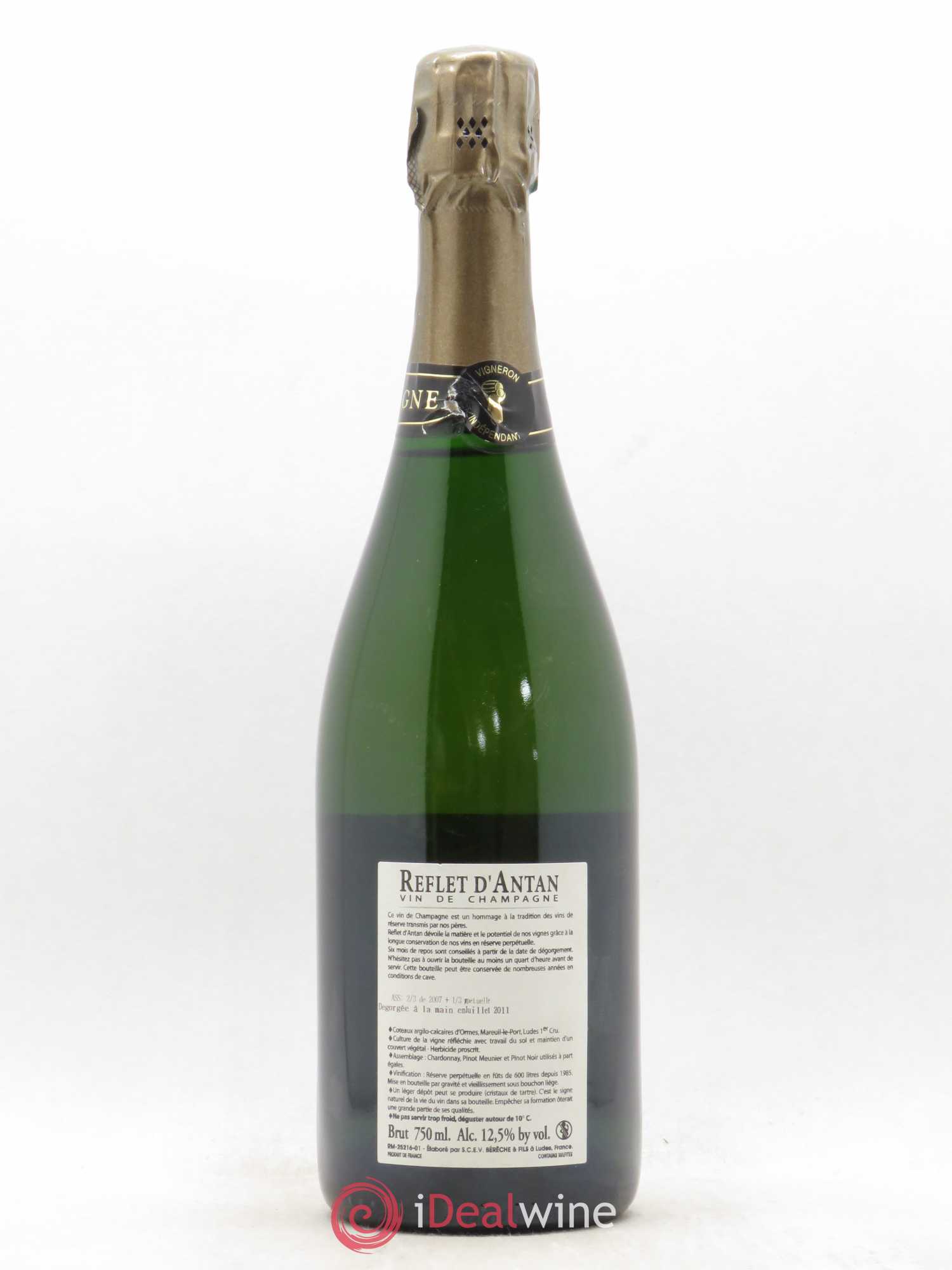Reflet d'Antan Bérêche et Fils - Lot de 1 bouteille - 1