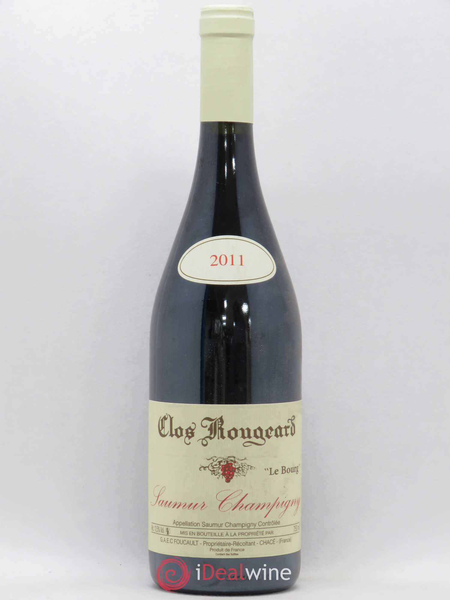 Saumur-Champigny Le Bourg Clos Rougeard 2011 - Lot de 1 bouteille - 0