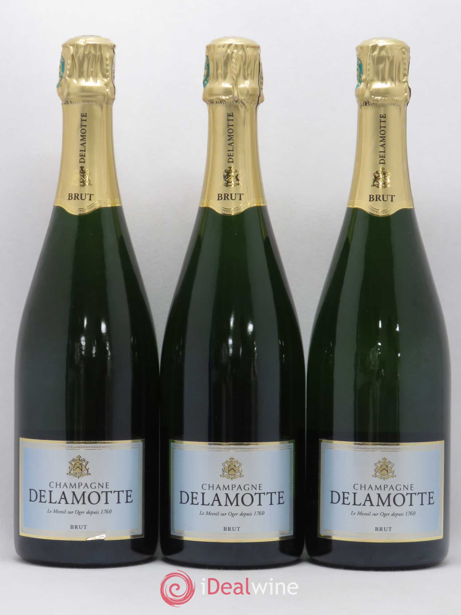 Champagne Delamotte - Lot de 3 bouteilles - 0