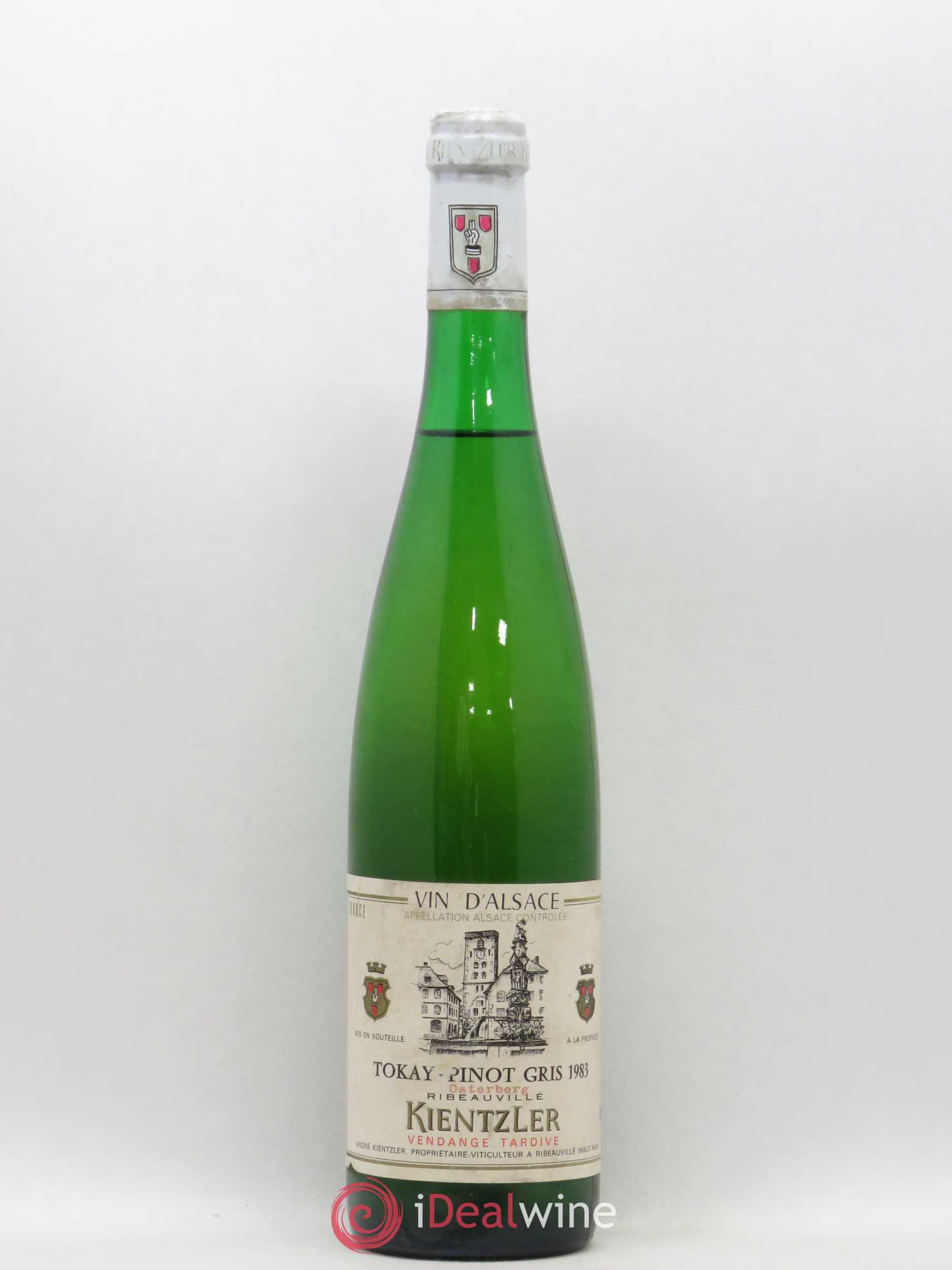 Alsace Pinot Gris Osterberg Vendange Tardive Kientzler 1983 - Lotto di 1 bottiglia - 0