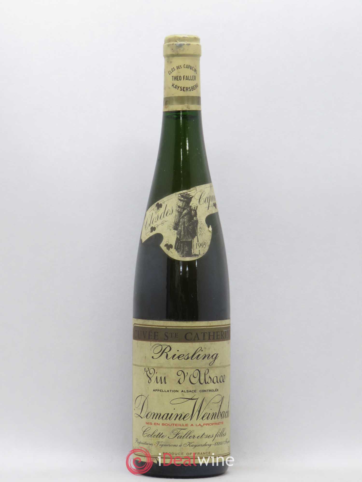 Alsace Riesling Cuvée Sainte-Catherine Weinbach (Domaine) Clos des Capucins 1995 - Posten von 1 Flasche - 0