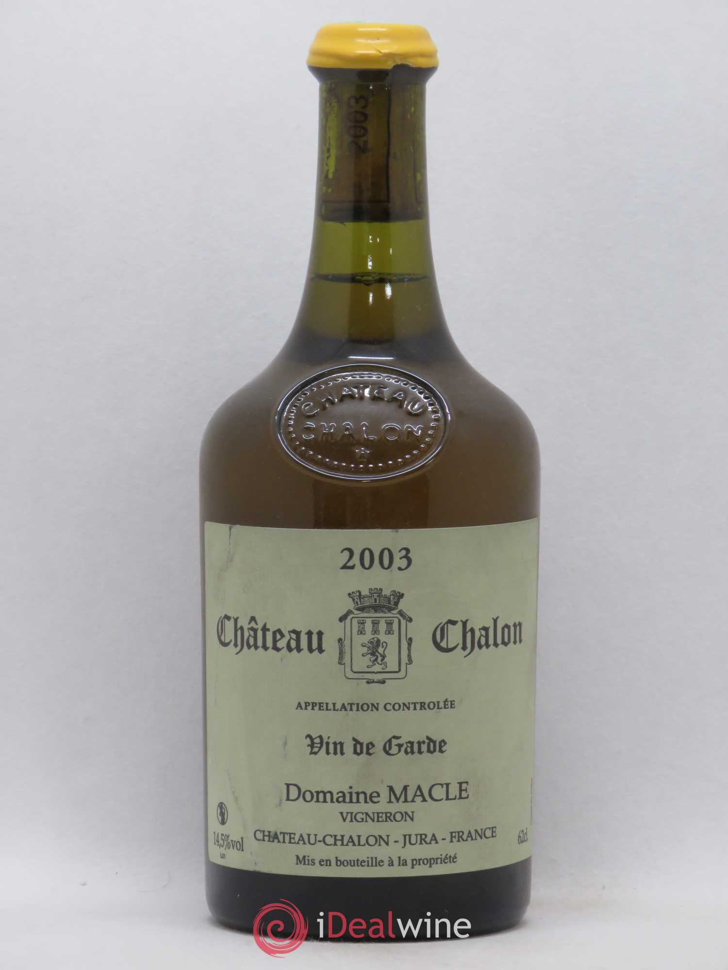 Château-Chalon Jean Macle 2003 - Lot de 1 bouteille - 0