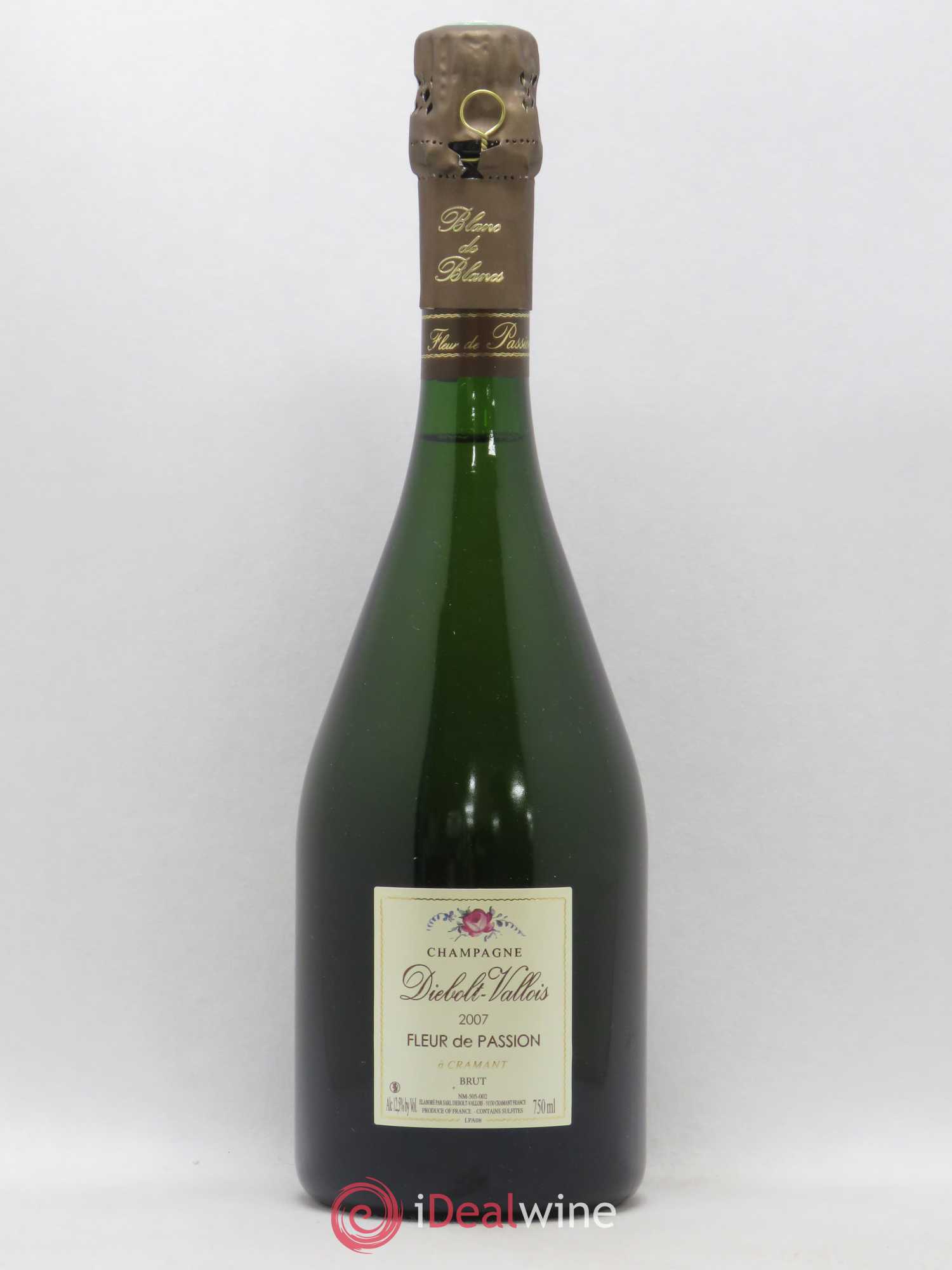 Champagne Fleur de Passion Domaine Diebolt-Vallois 2007 - Posten von 1 Flasche - 0