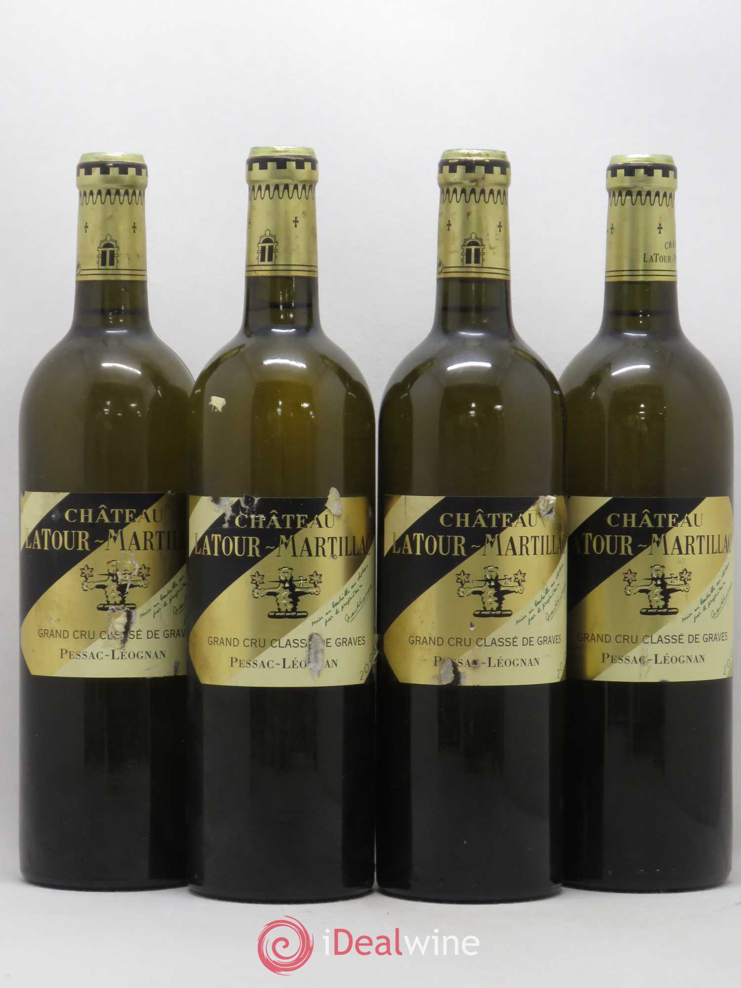 Château Latour-Martillac Cru Classé de Graves 2006 - Lot de 4 bouteilles - 0