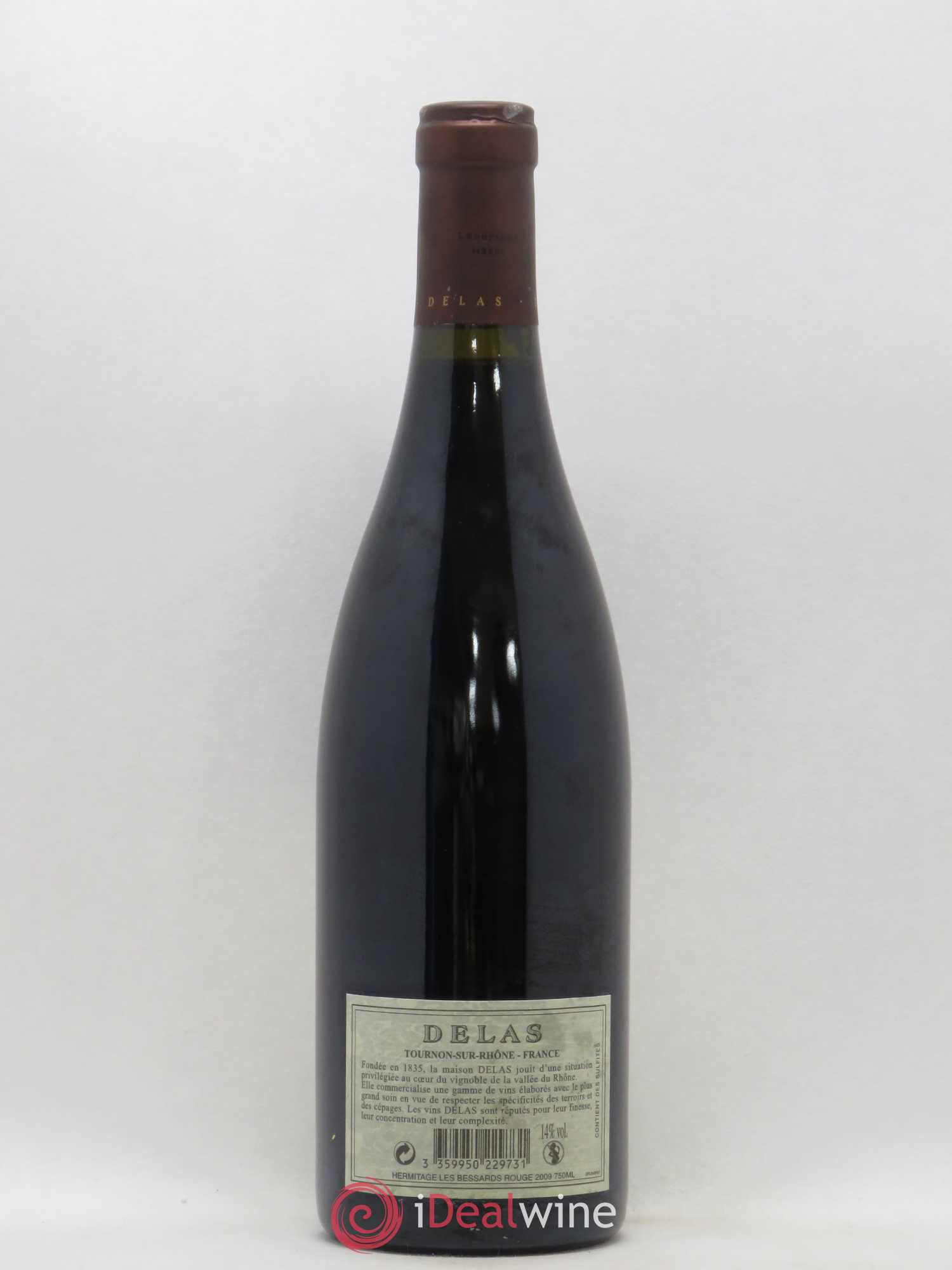 Hermitage Les Bessards Delas Frères 2009 - Lot de 1 bouteille - 1