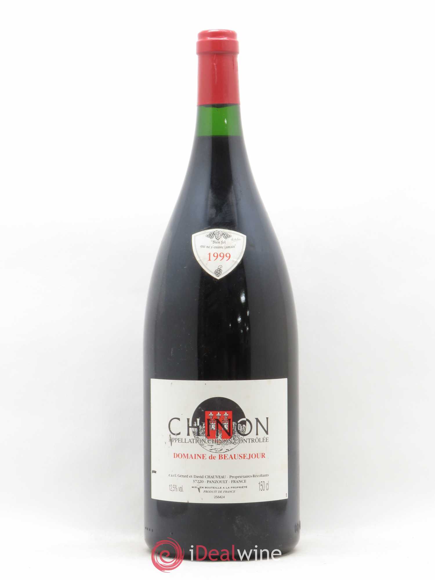 Chinon Domaine de Beauséjour 1999 - Posten von 1 Magnum - 0