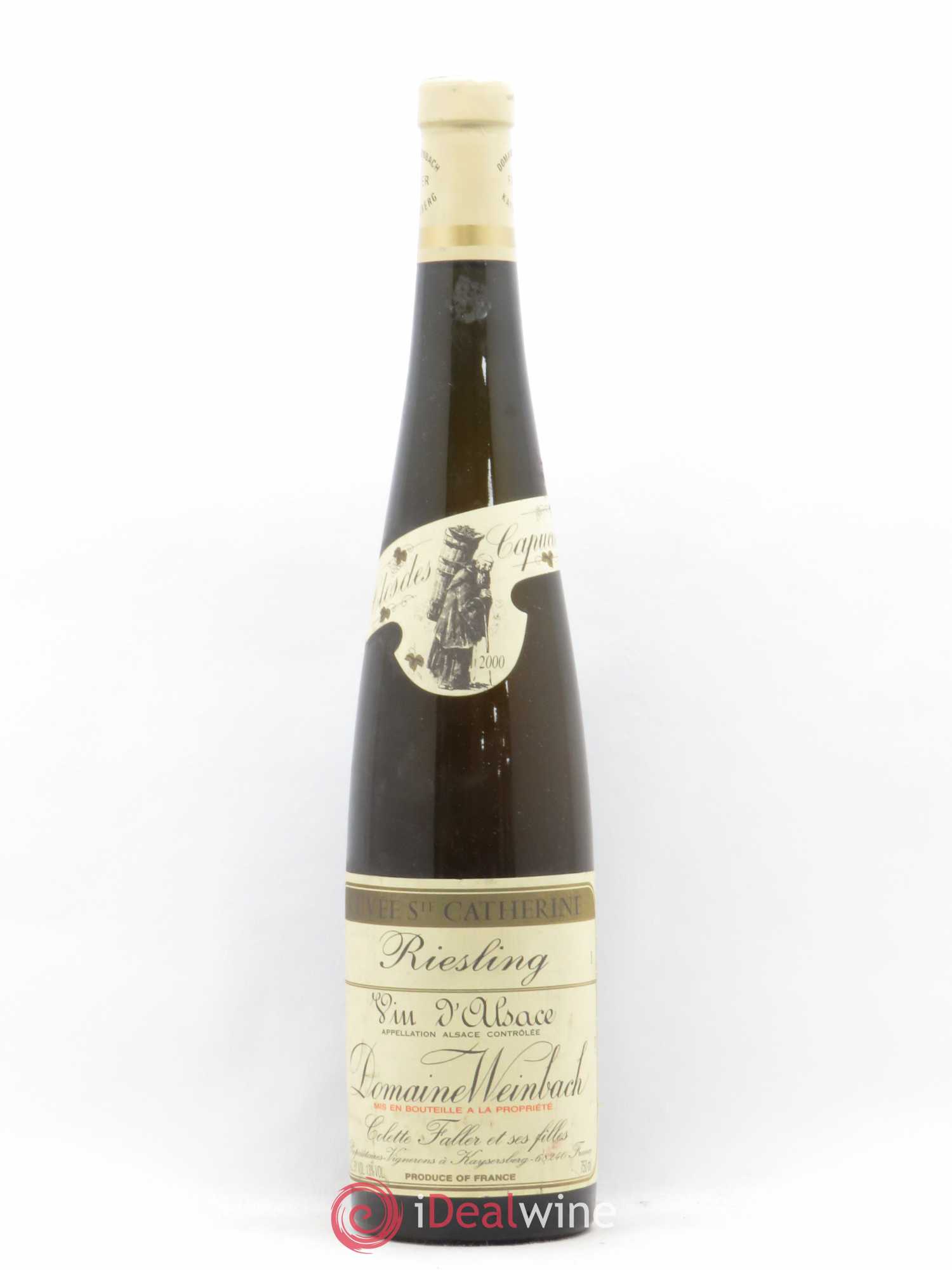 Alsace Riesling Clos des Capucins - Cuvée Sainte Catherine Weinbach (Domaine) 2000 - Lot de 1 bouteille - 0