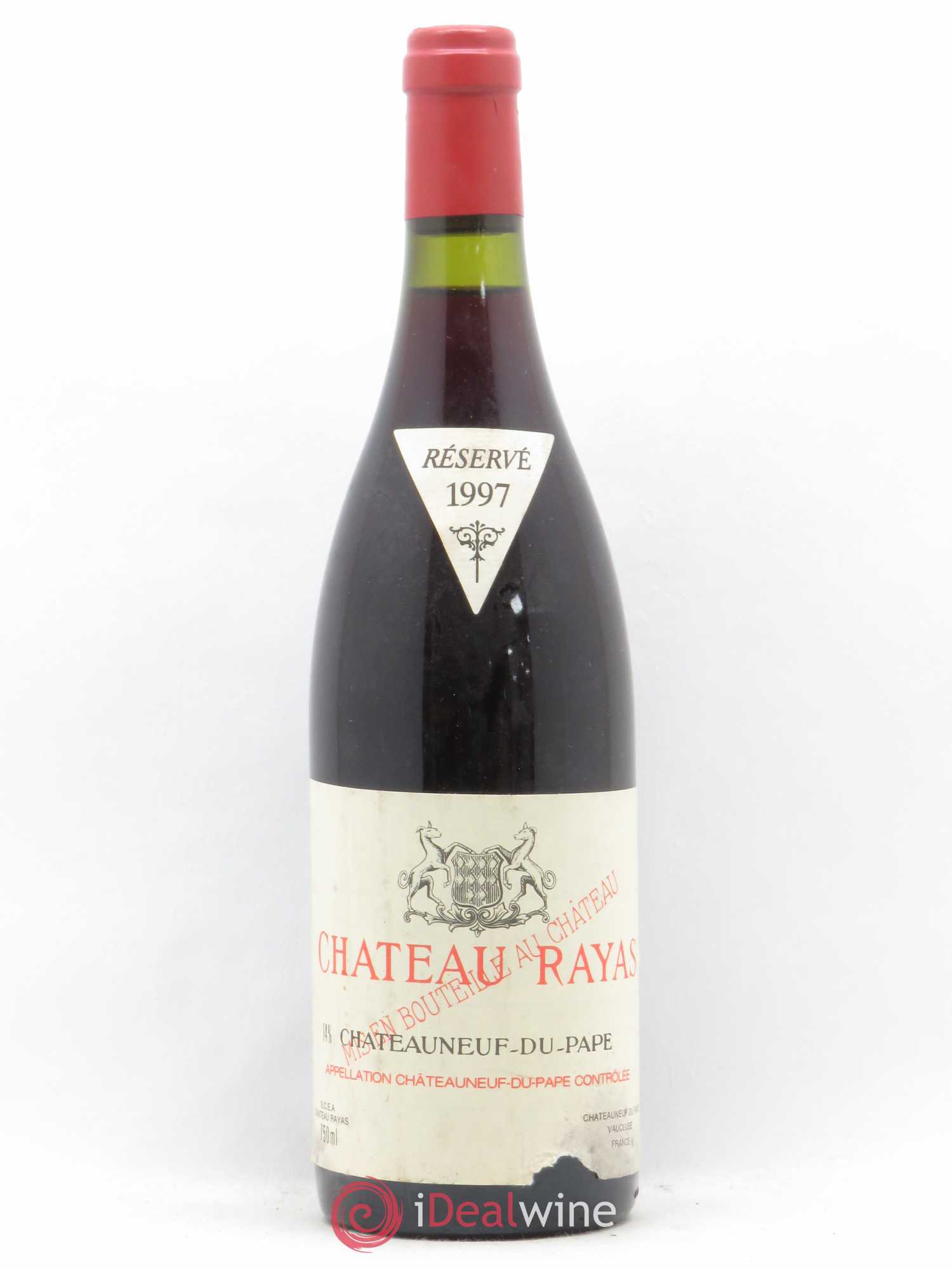 Châteauneuf-du-Pape Château Rayas Emmanuel Reynaud 1997 - Lot de 1 bouteille - 0