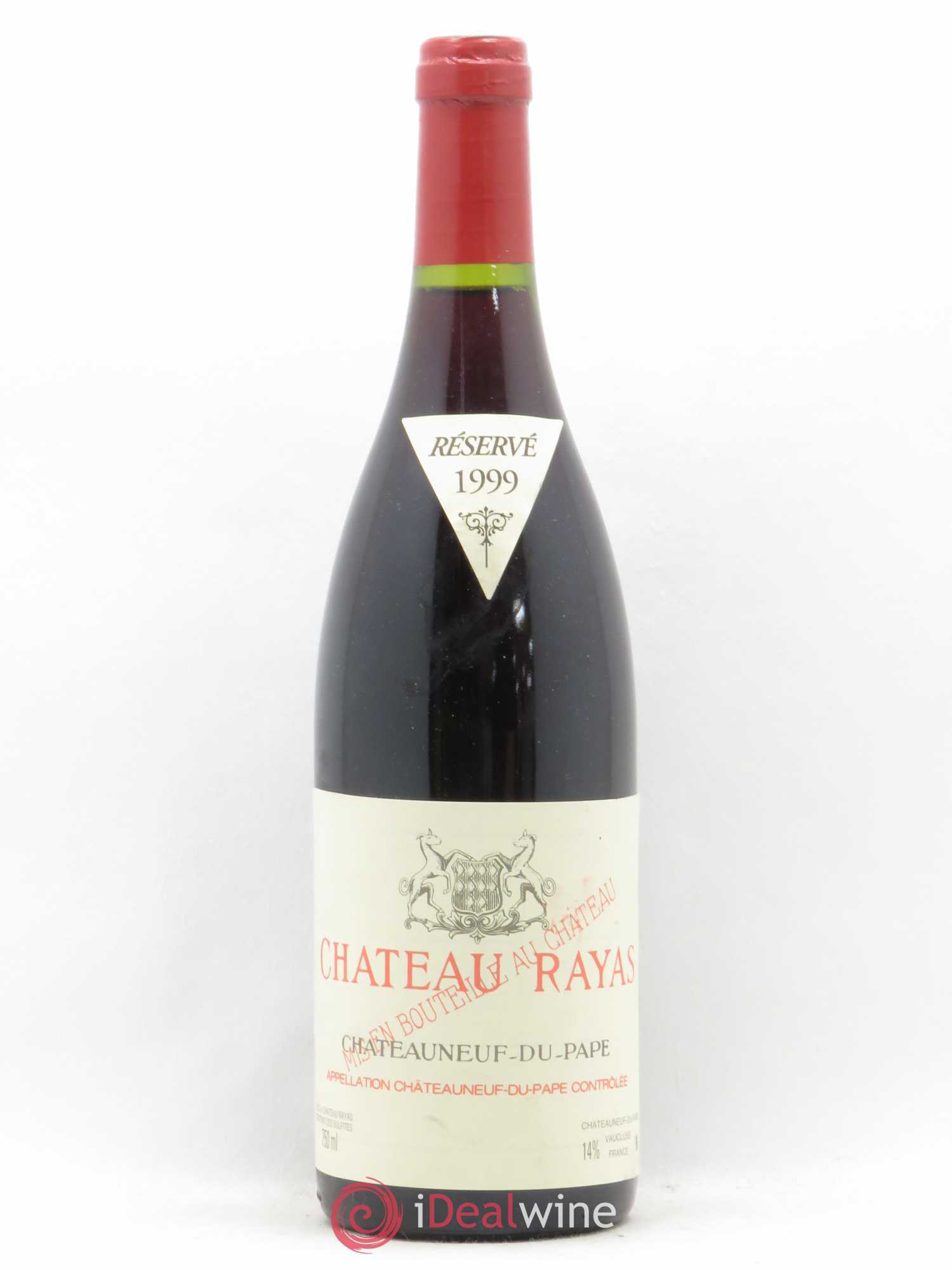 Châteauneuf-du-Pape Château Rayas Emmanuel Reynaud 1999 - Lot de 1 bouteille - 0