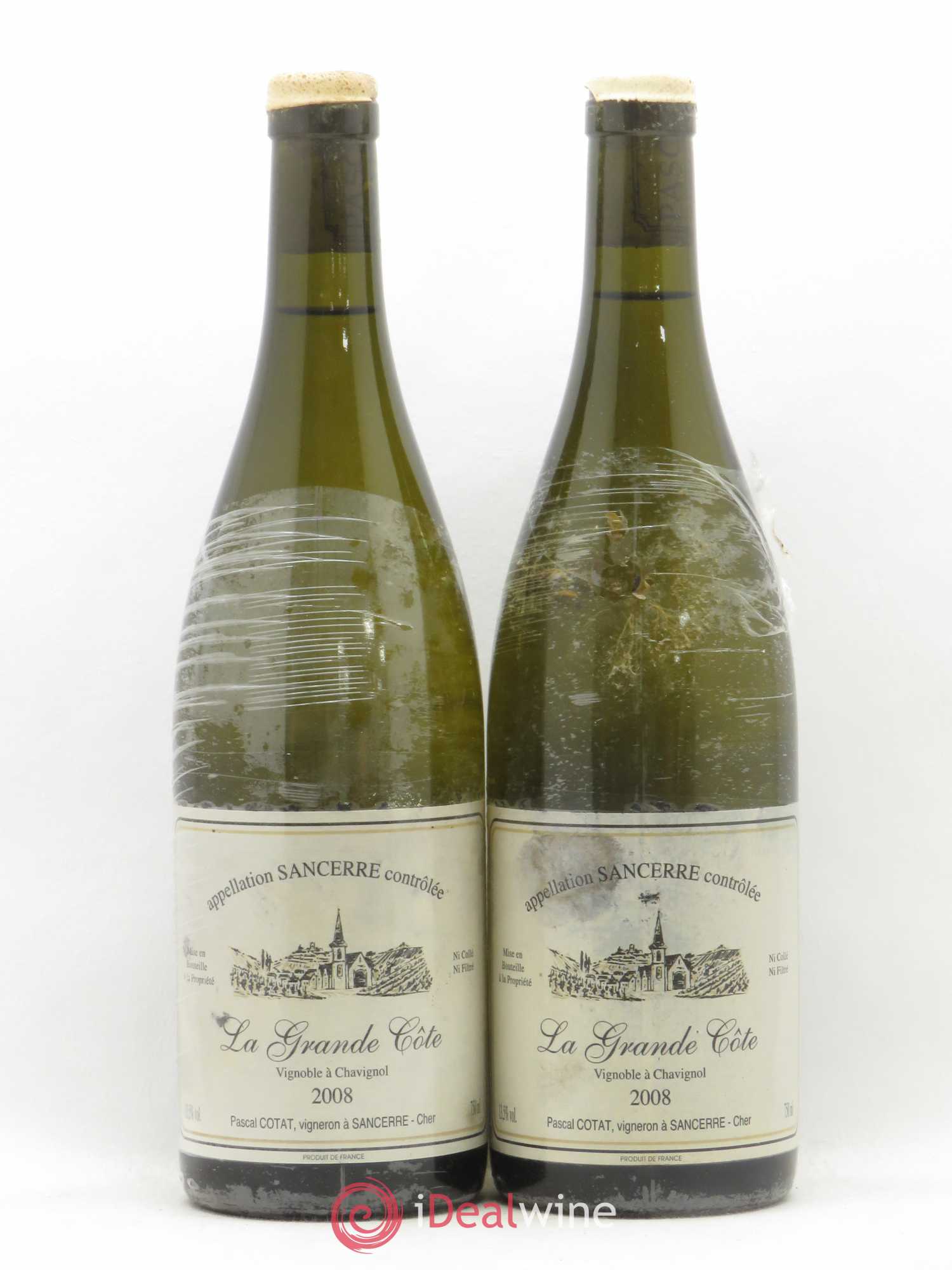 Sancerre La Grande Côte Pascal Cotat 2008 - Lot de 2 bouteilles - 0