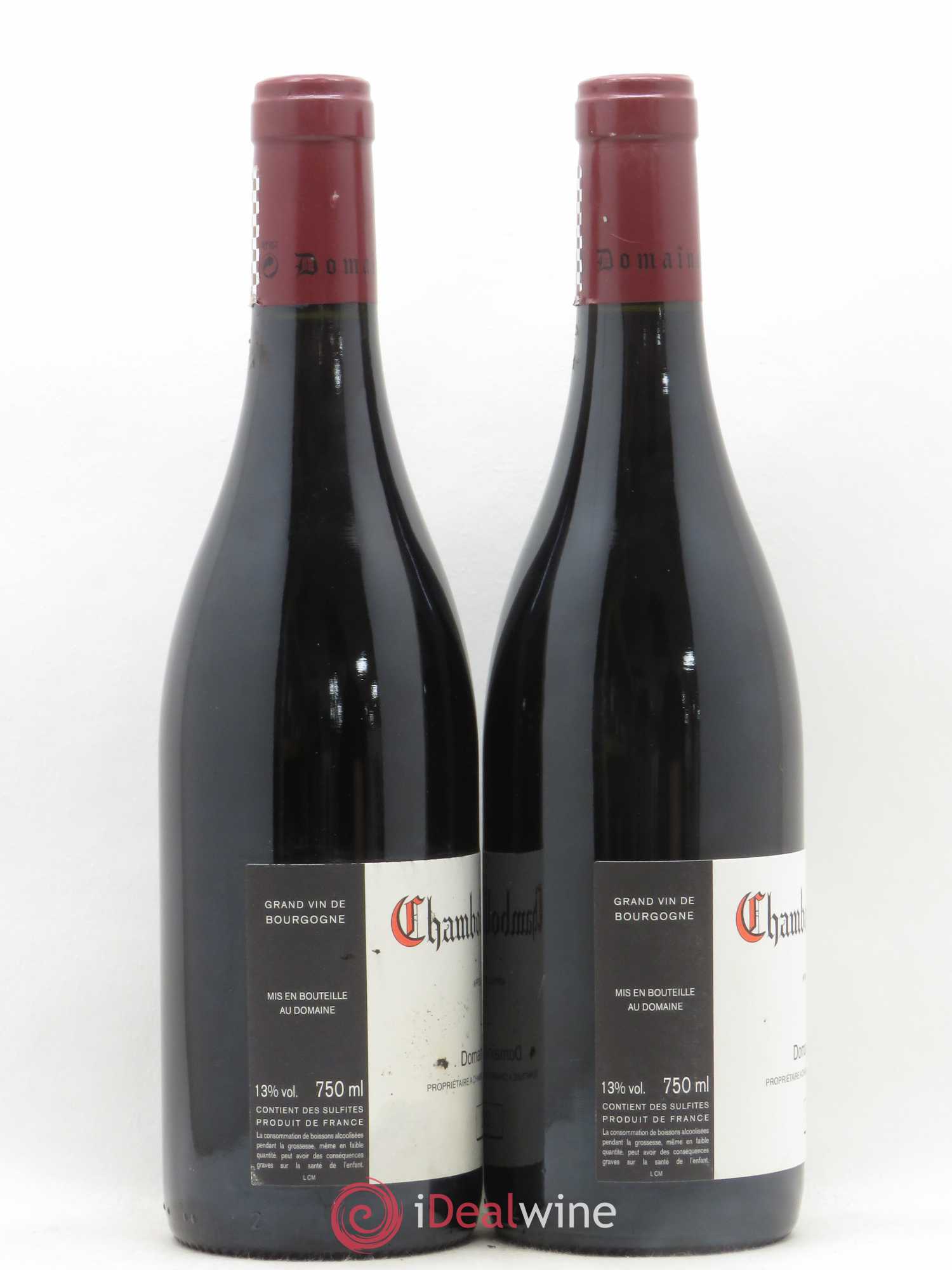 Chambolle-Musigny Georges Roumier (Domaine) 2013 - Lot de 2 bouteilles - 1