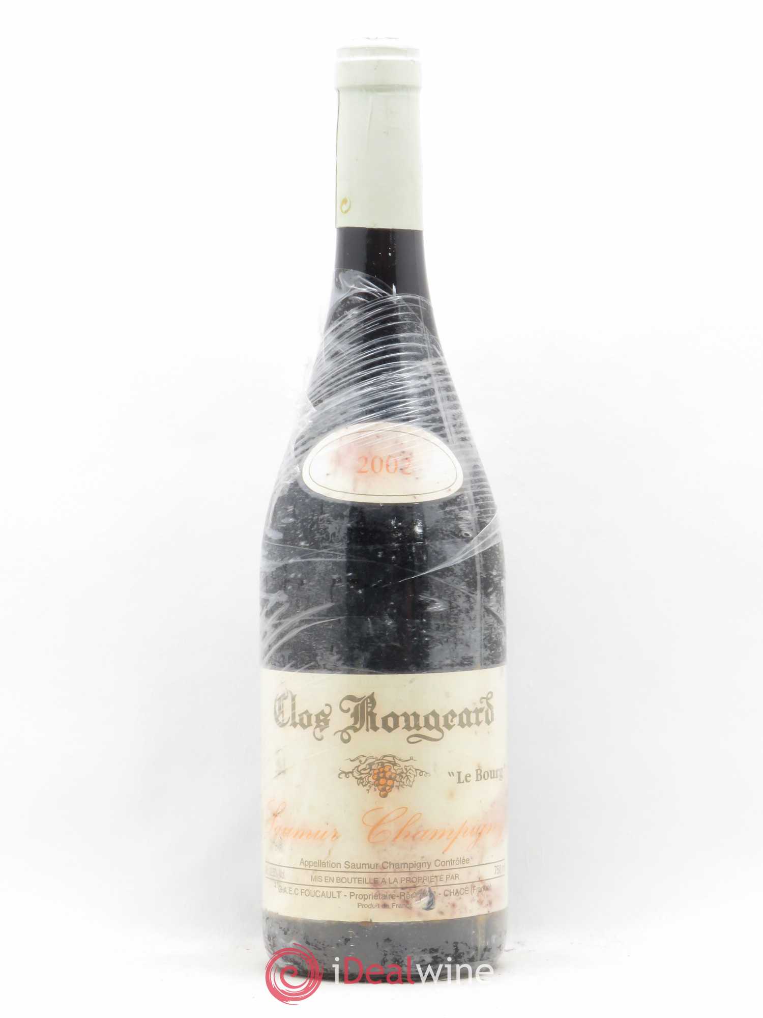 Saumur-Champigny Le Bourg Clos Rougeard 2002 - Lot de 1 bouteille - 0
