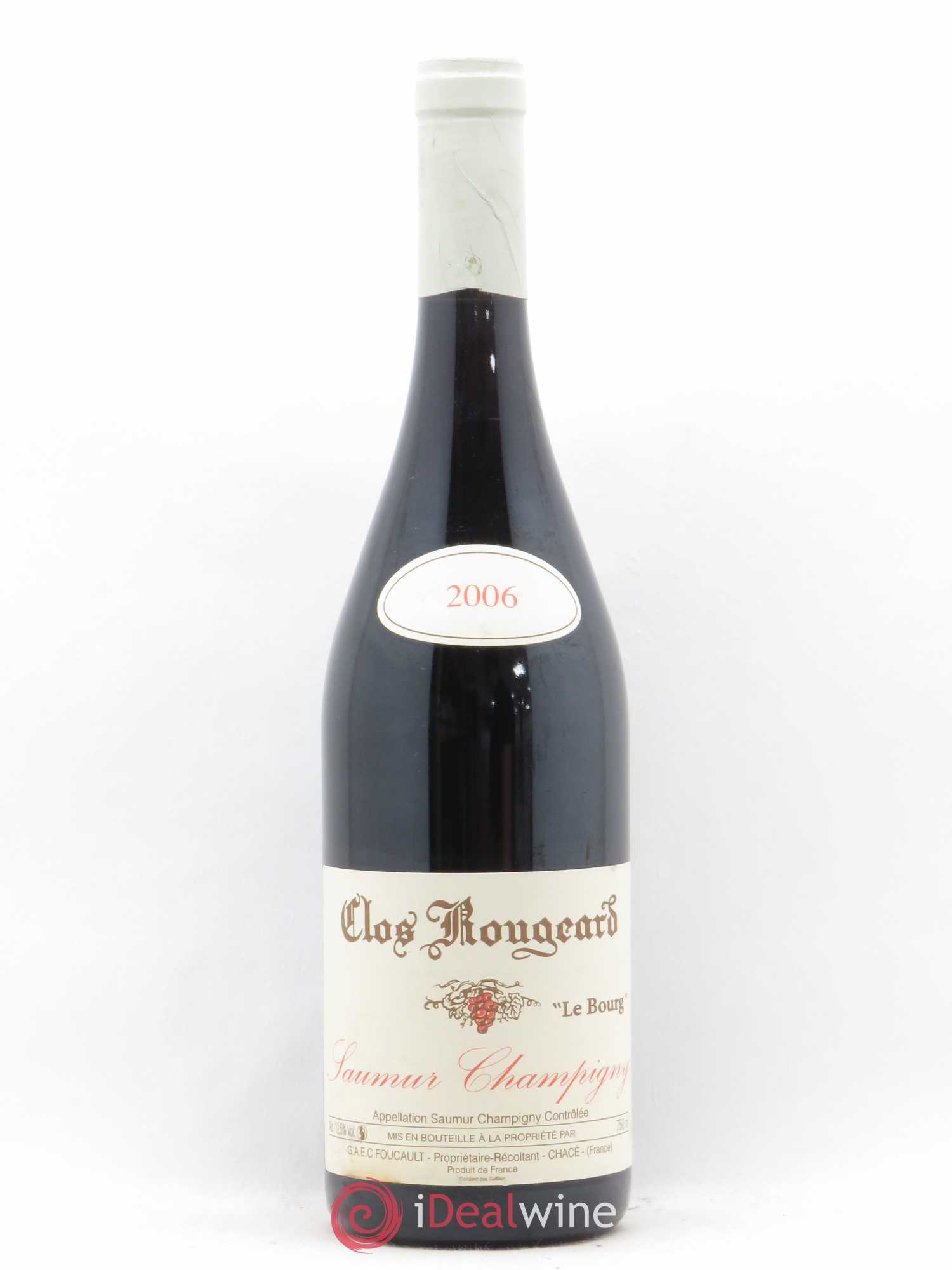 Saumur-Champigny Le Bourg Clos Rougeard 2006 - Lot de 1 bouteille - 0