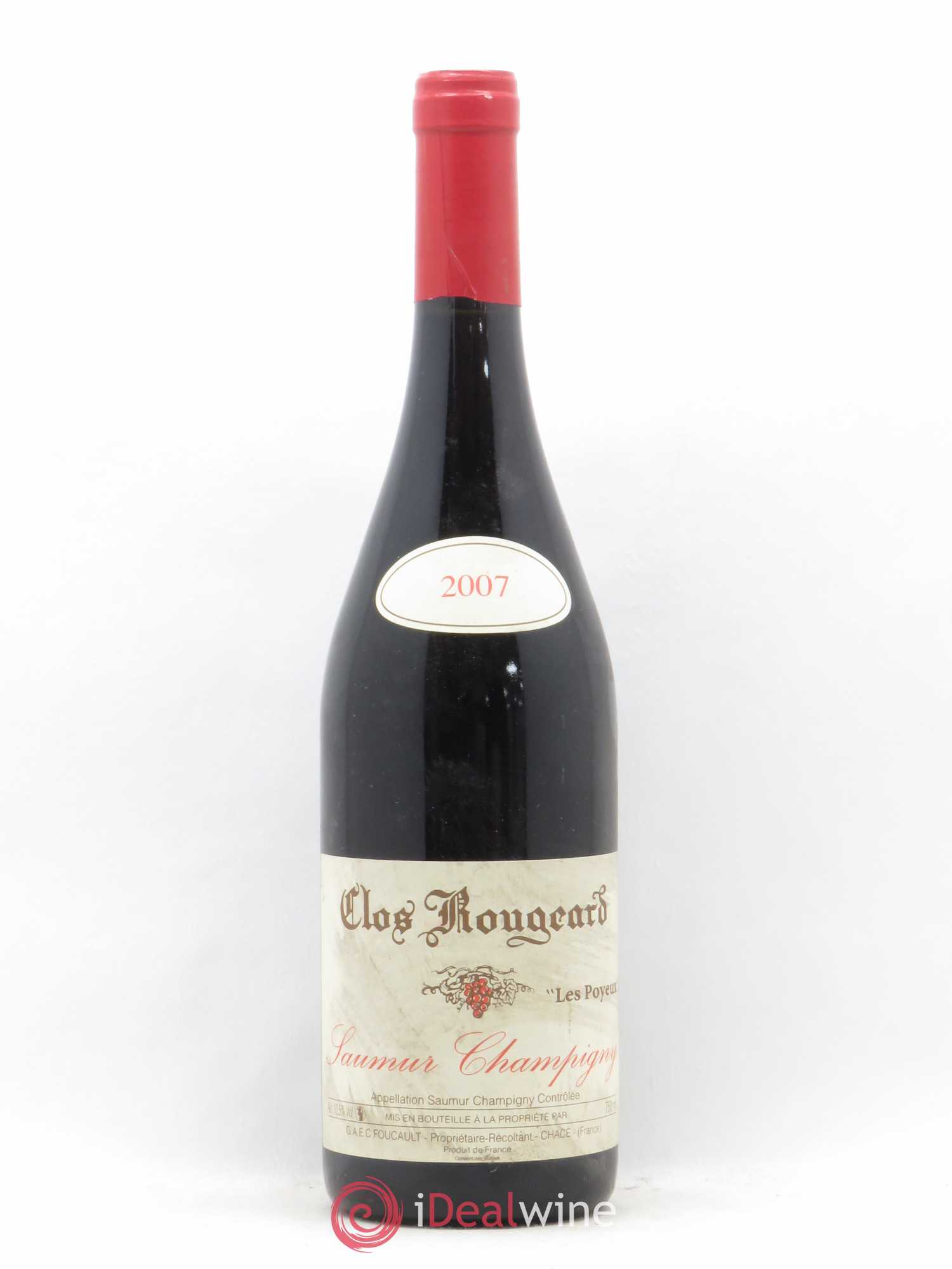 Saumur-Champigny Les Poyeux Clos Rougeard 2007 - Lot de 1 bouteille - 0