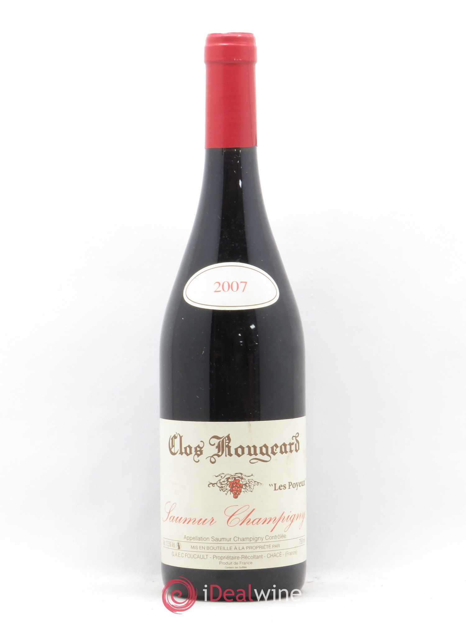 Saumur-Champigny Les Poyeux Clos Rougeard 2007 - Lot de 1 bouteille - 0