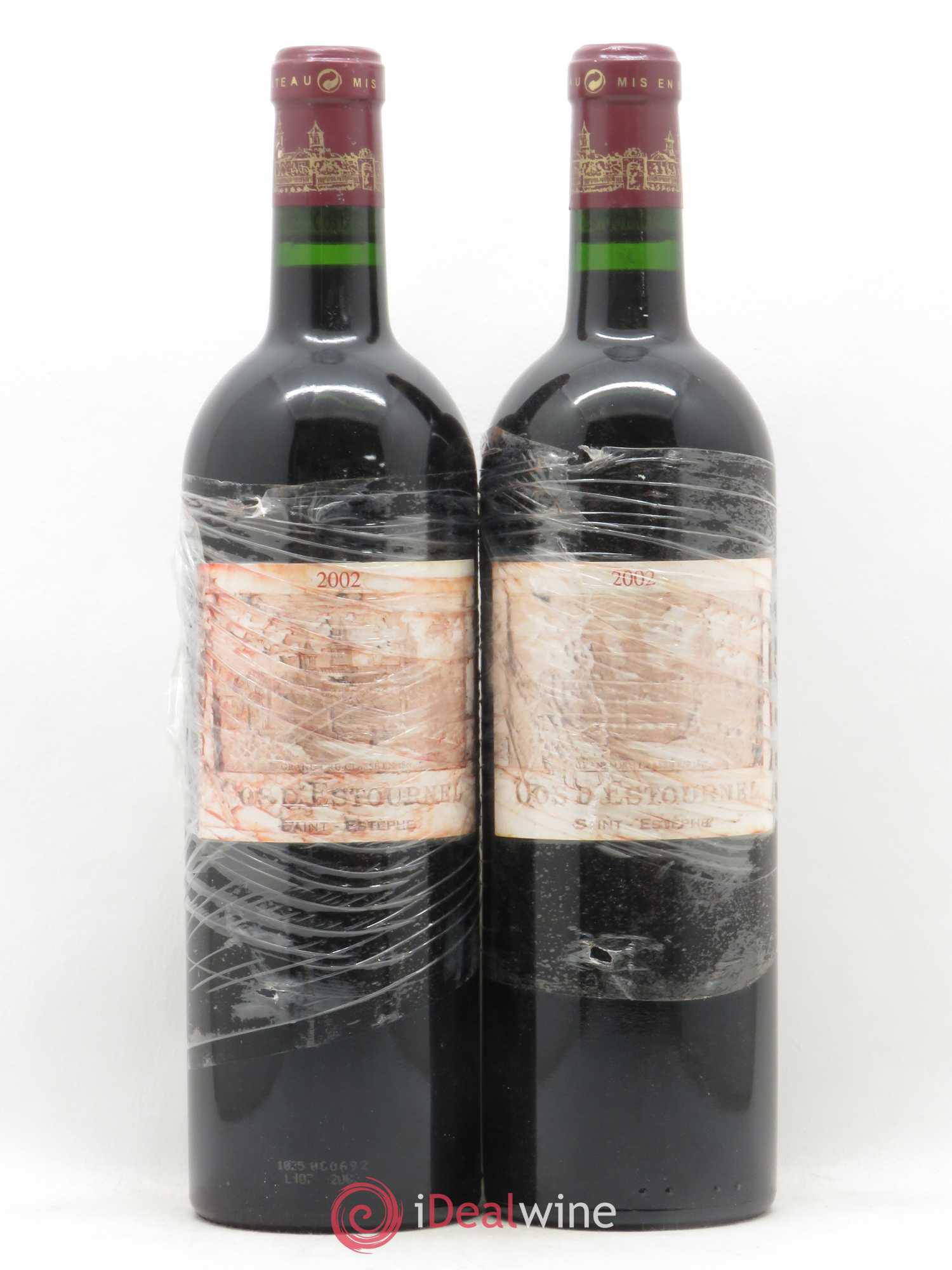 Cos d'Estournel 2ème Grand Cru Classé 2002 - Lot de 2 bouteilles - 0