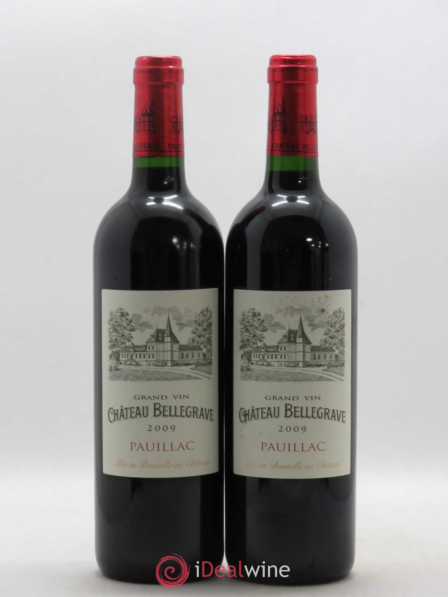 Château Bellegrave Cru Bourgeois 2009 - Lot de 2 bouteilles - 0